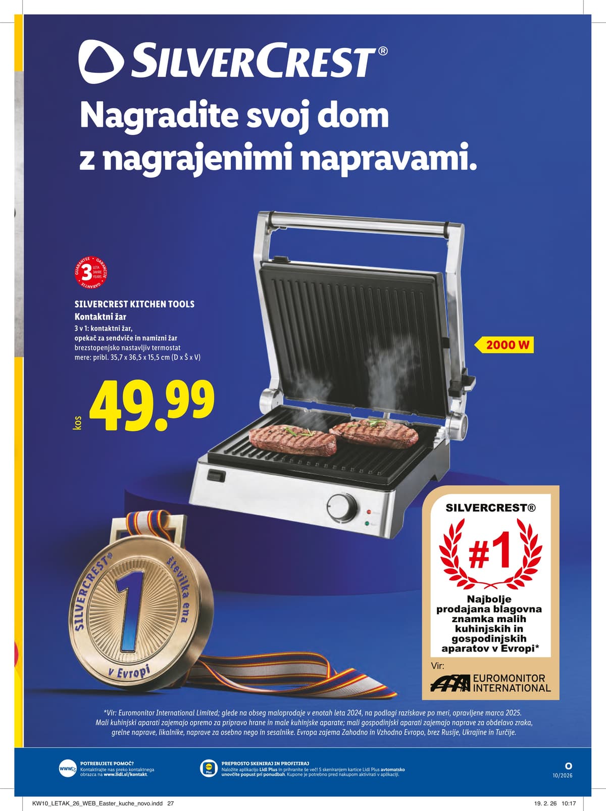 Stran 12. Lidl kataloga - Ponudba za Začetek Tedna