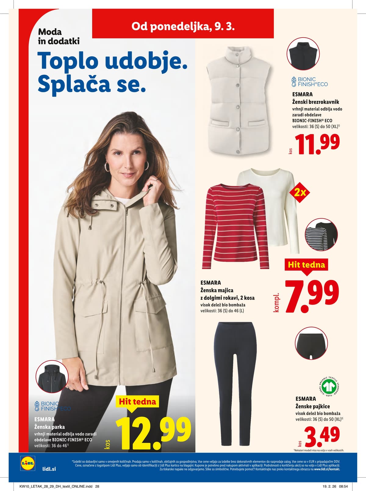 Stran 13. Lidl kataloga - Ponudba za Začetek Tedna od 02.03.2026.