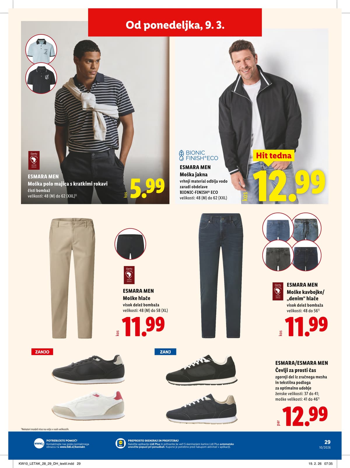 Stran 14. Lidl kataloga - Ponudba za Začetek Tedna od 02.03.2026.