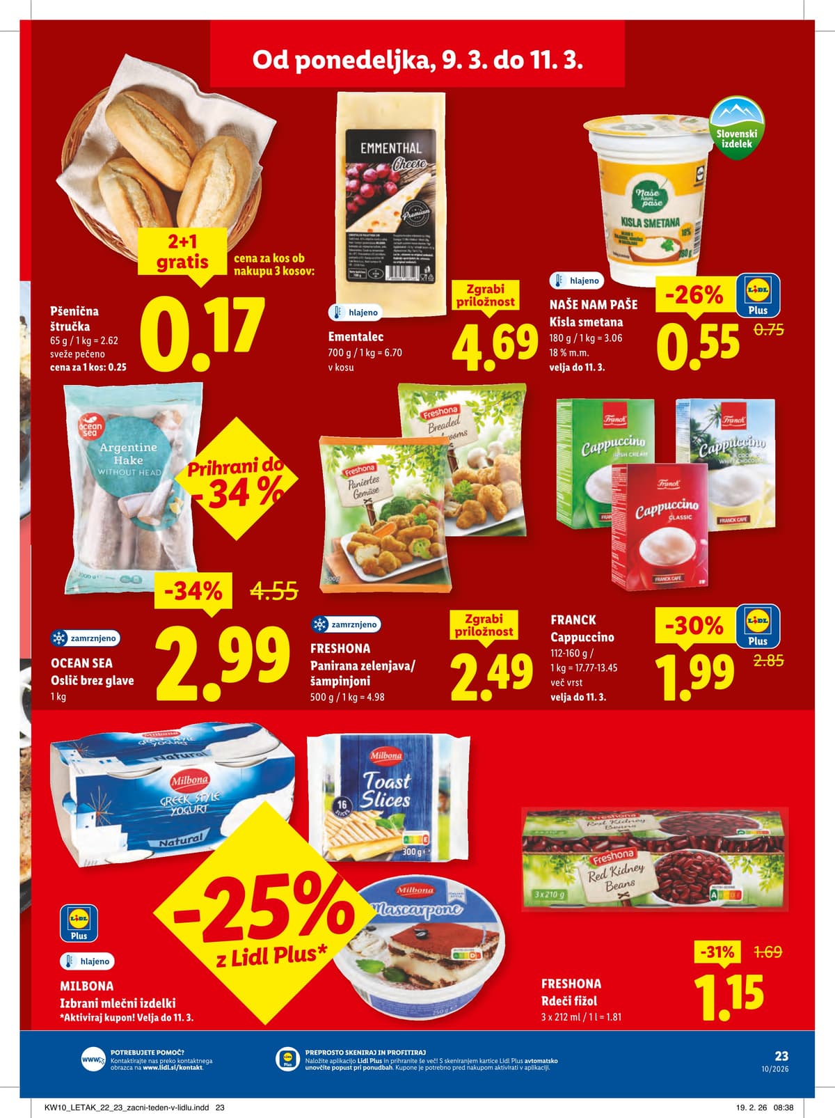 Stran 2. Lidl kataloga - Ponudba za Začetek Tedna