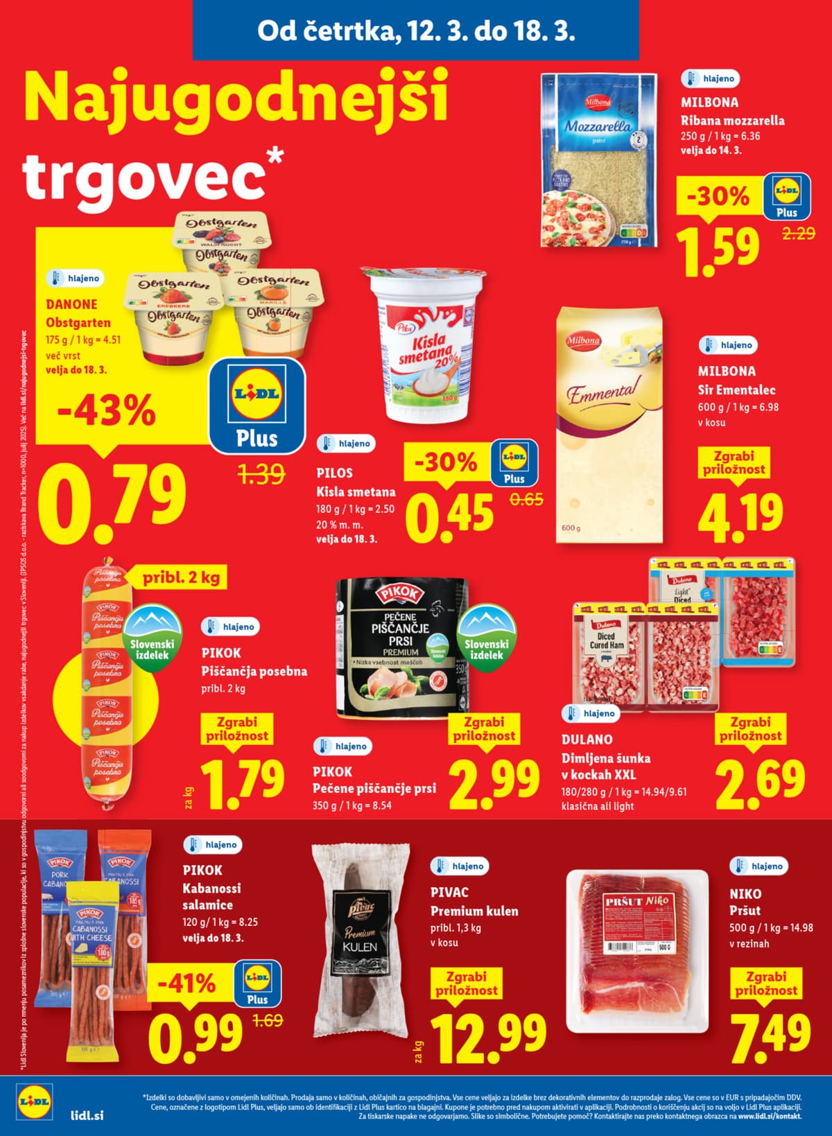 Stran 10. Lidl kataloga - Akcijska Ponudba od 09.03.2026.