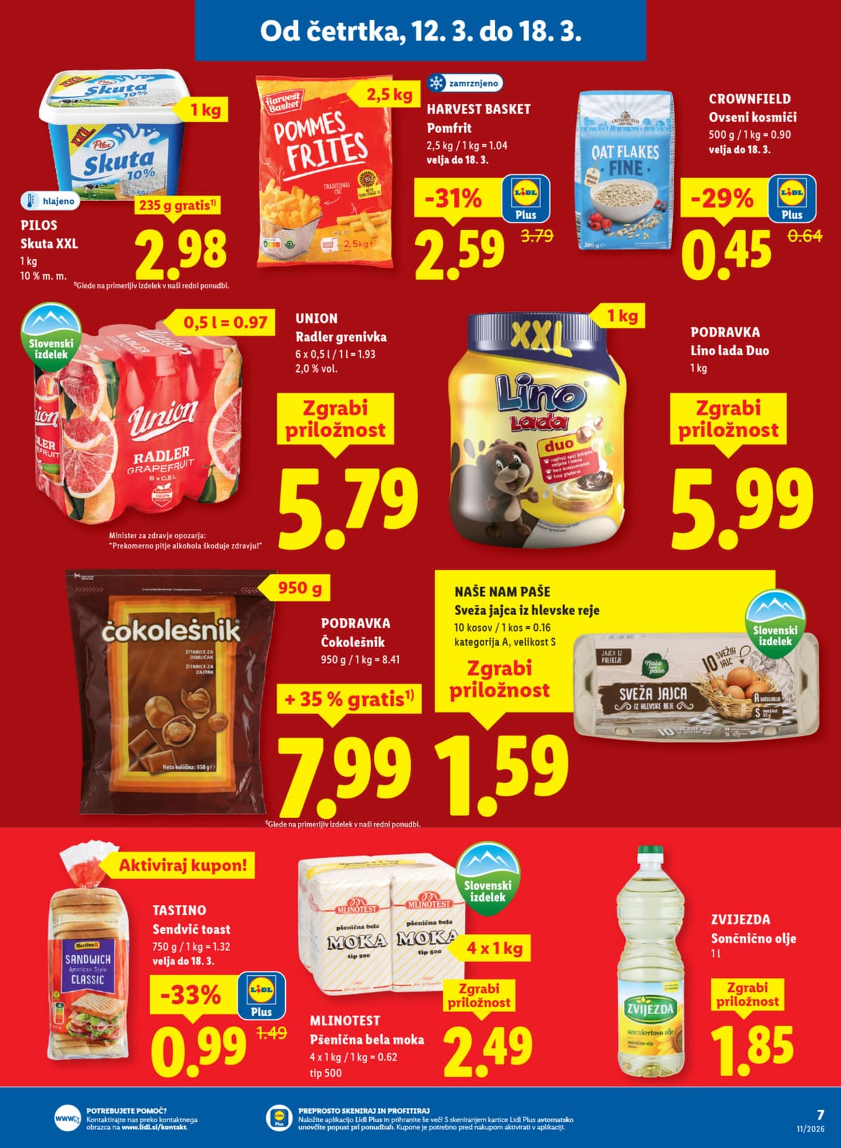 Stran 11. Lidl kataloga - Akcijska Ponudba od 09.03.2026.