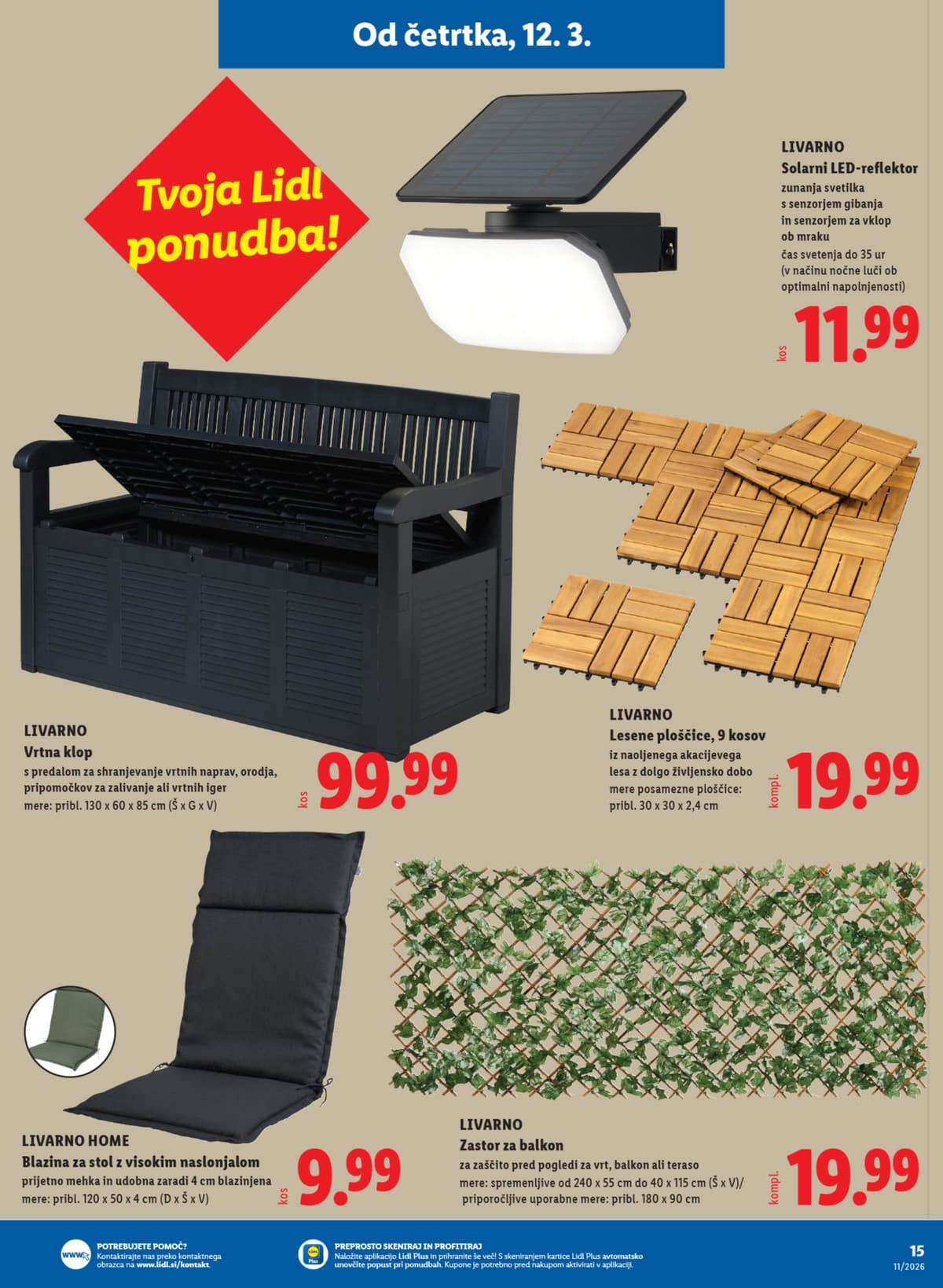 Stran 27. Lidl kataloga - Akcijska Ponudba od 09.03.2026.