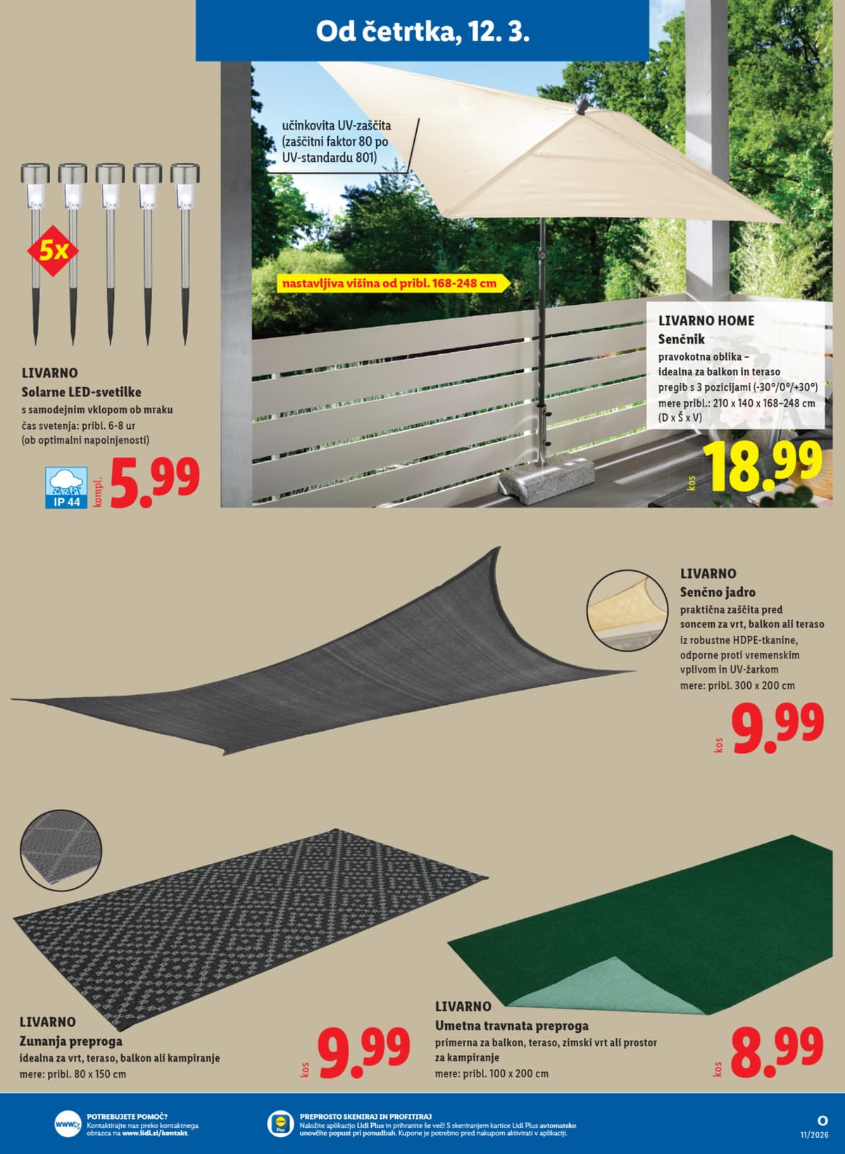 Stran 29. Lidl kataloga - Akcijska Ponudba od 09.03.2026.