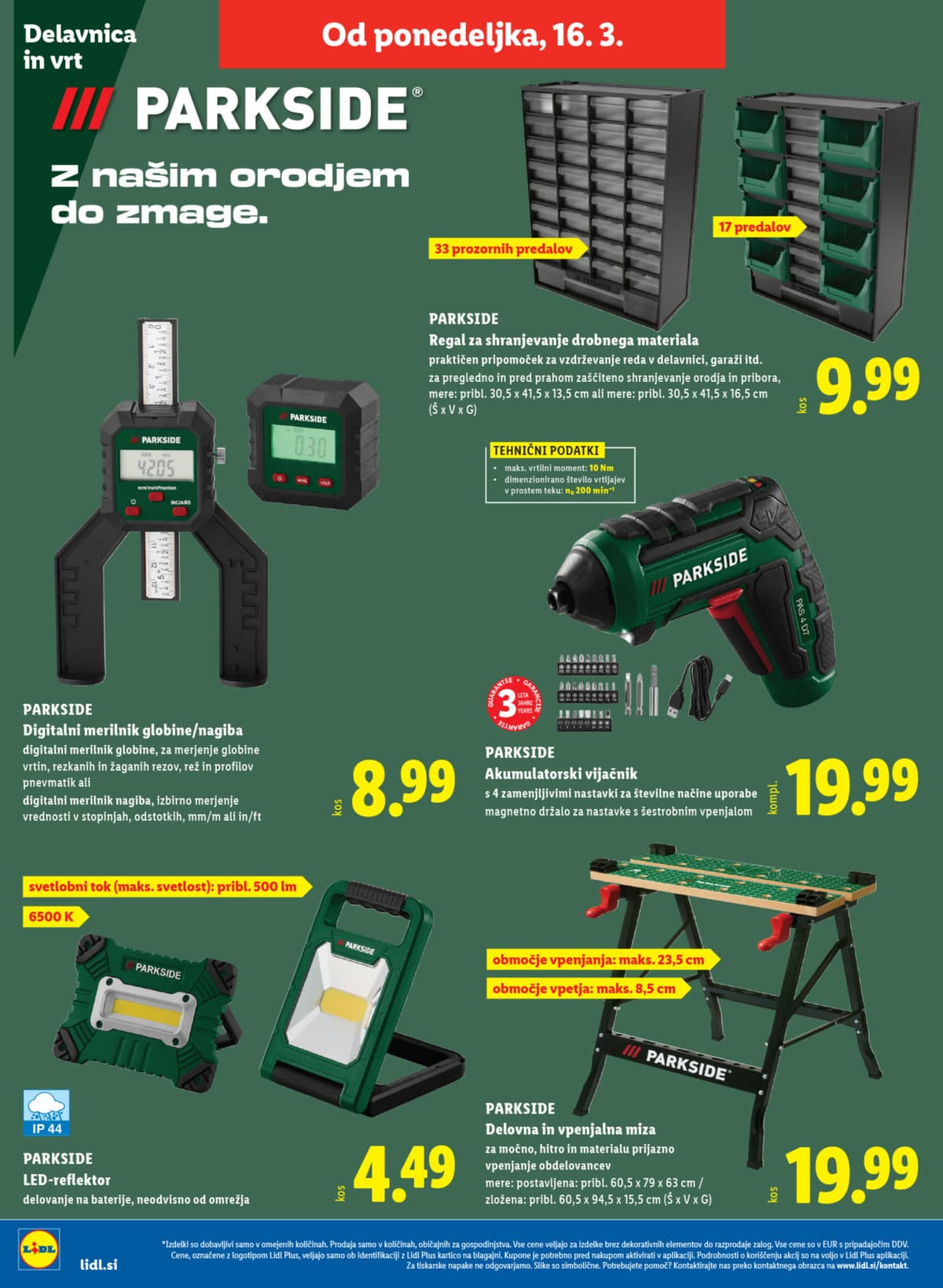 Stran 19. Lidl kataloga - Začetek Tedna od 09.03.2026.