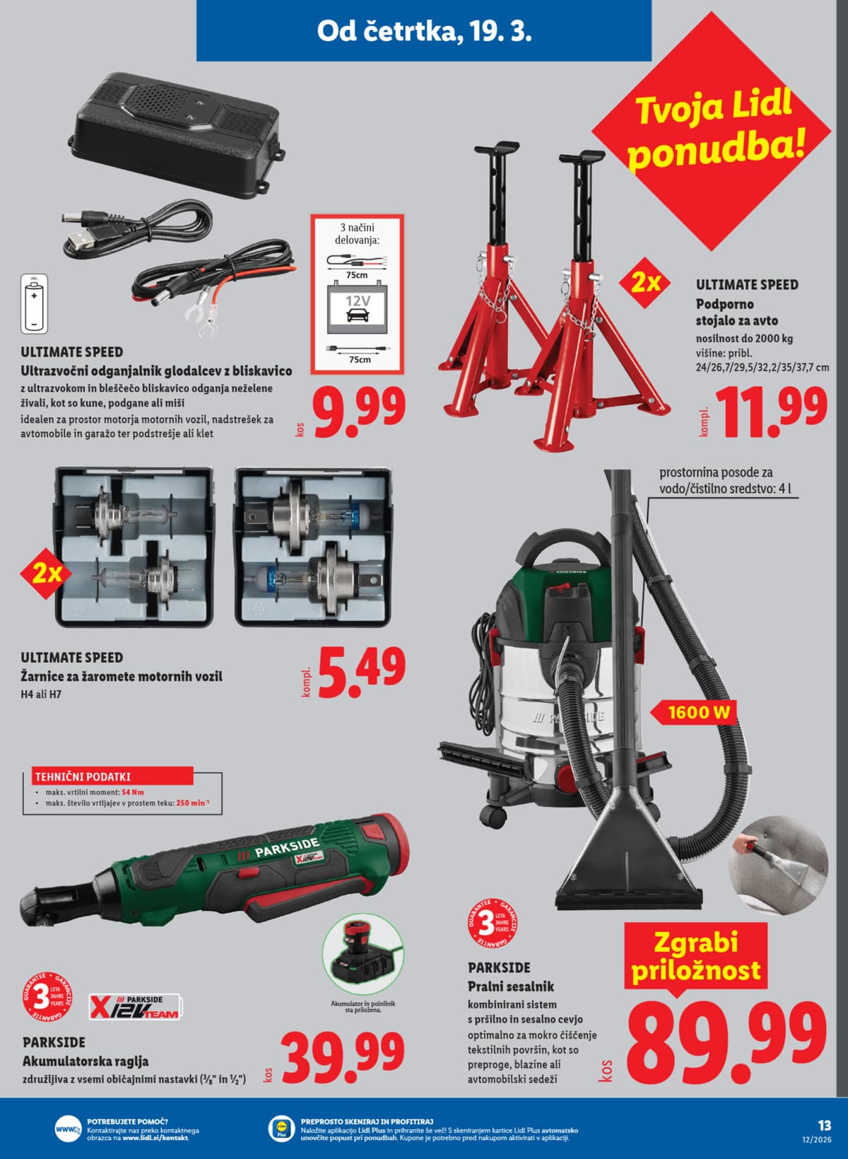 Stran 23. Lidl kataloga - Akcijska Ponudba od 16.03.2026.