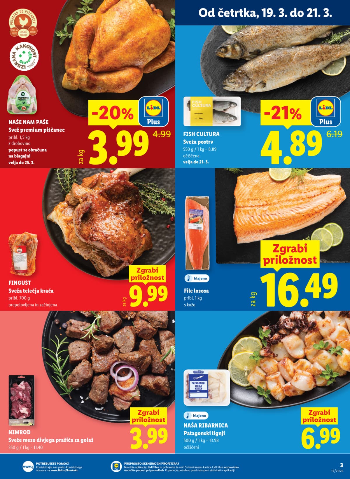 Stran 3. Lidl kataloga - Akcijska Ponudba od 16.03.2026.