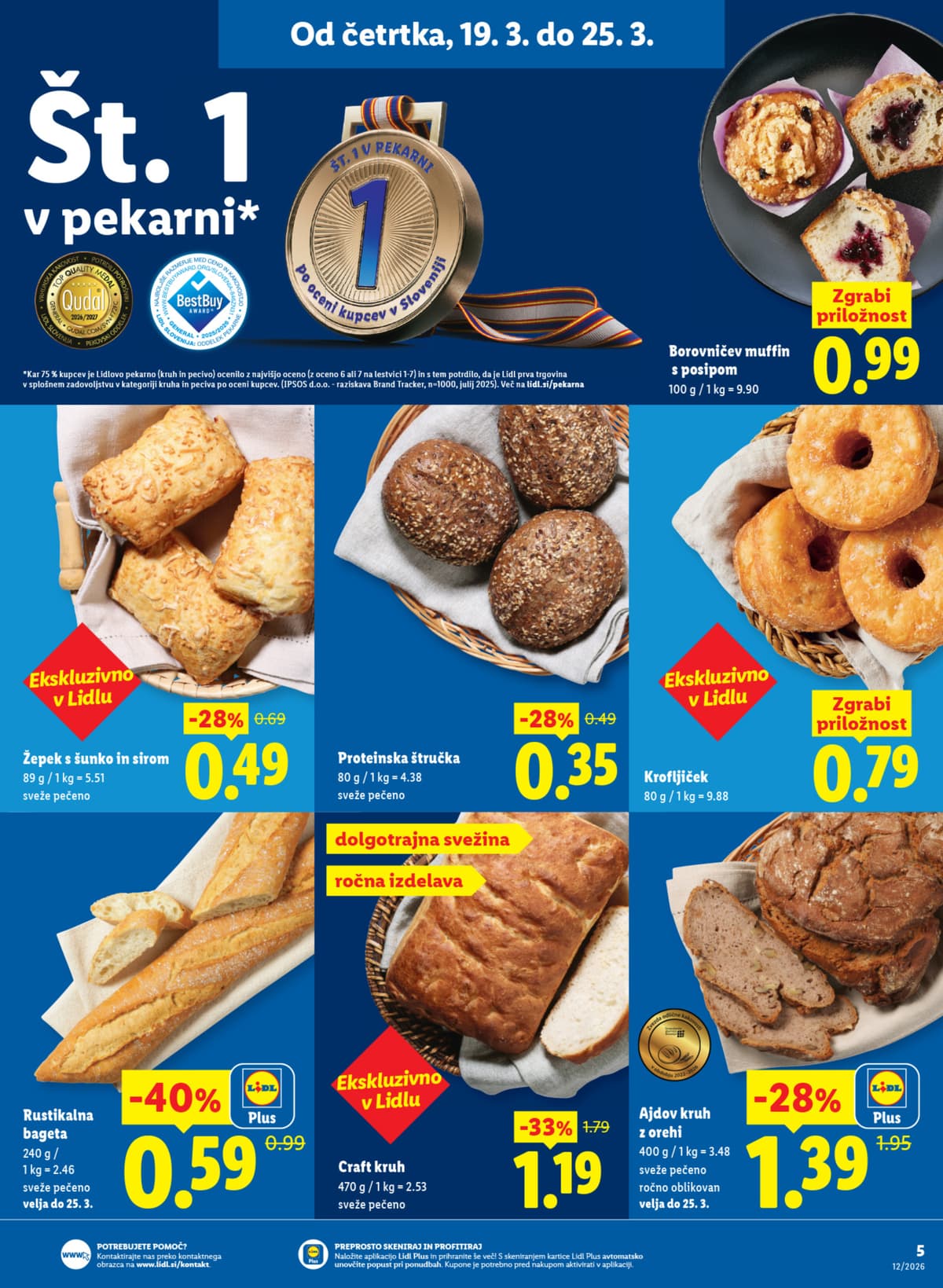 Stran 5. Lidl kataloga - Akcijska Ponudba od 16.03.2026.