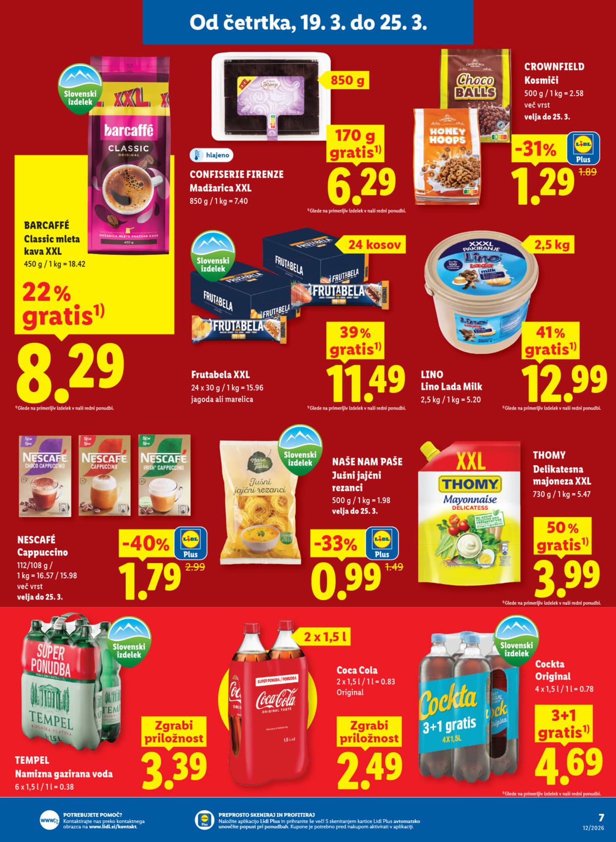 Stran 7. Lidl kataloga - Akcijska Ponudba od 16.03.2026.