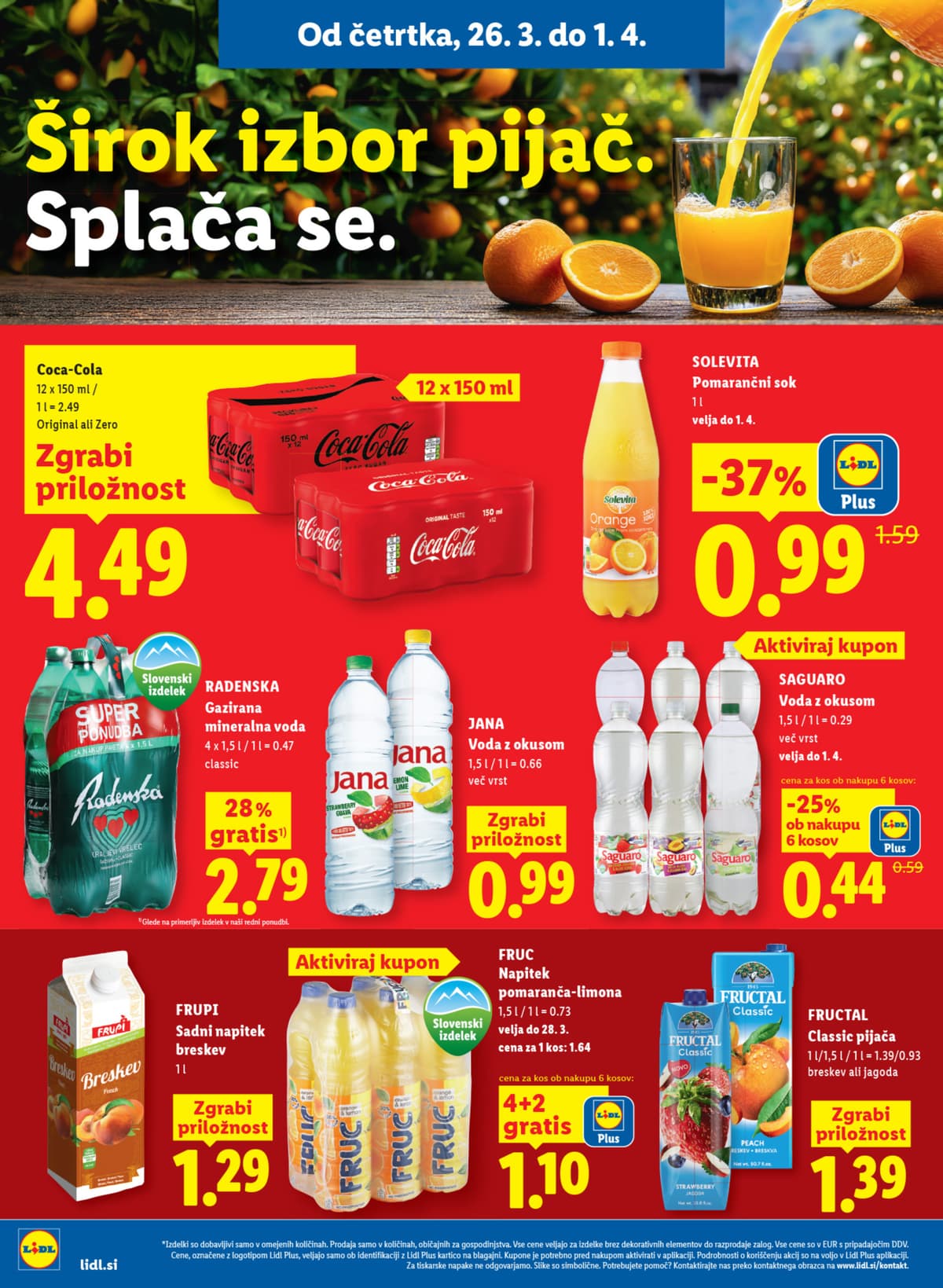 Stran 12. Lidl kataloga - Akcijska Ponudba od 23.03.2026.