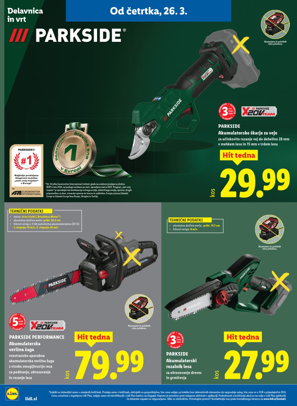 Stran 26. Lidl kataloga - Akcijska Ponudba od 23.03.2026.