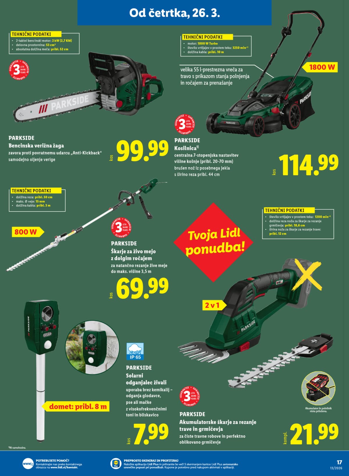 Stran 27. Lidl kataloga - Akcijska Ponudba od 23.03.2026.