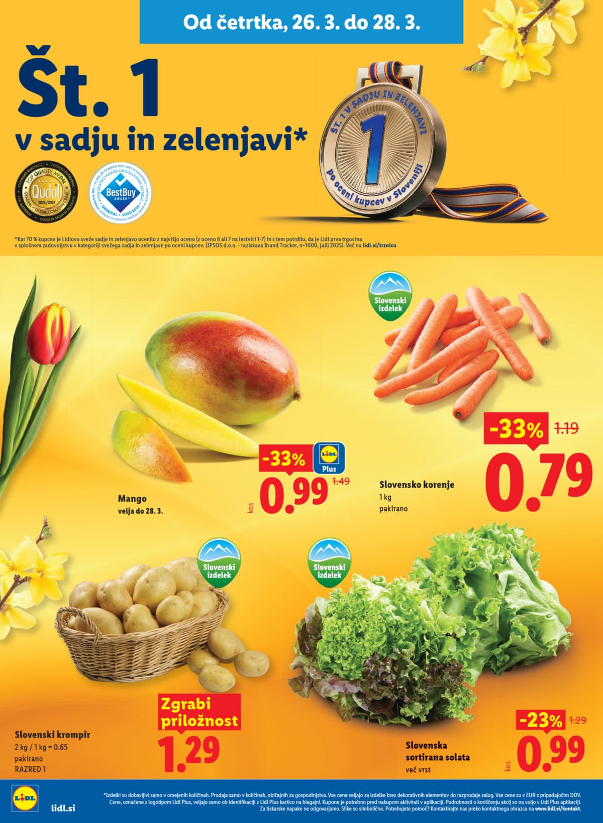 Stran 4. Lidl kataloga - Akcijska Ponudba od 23.03.2026.