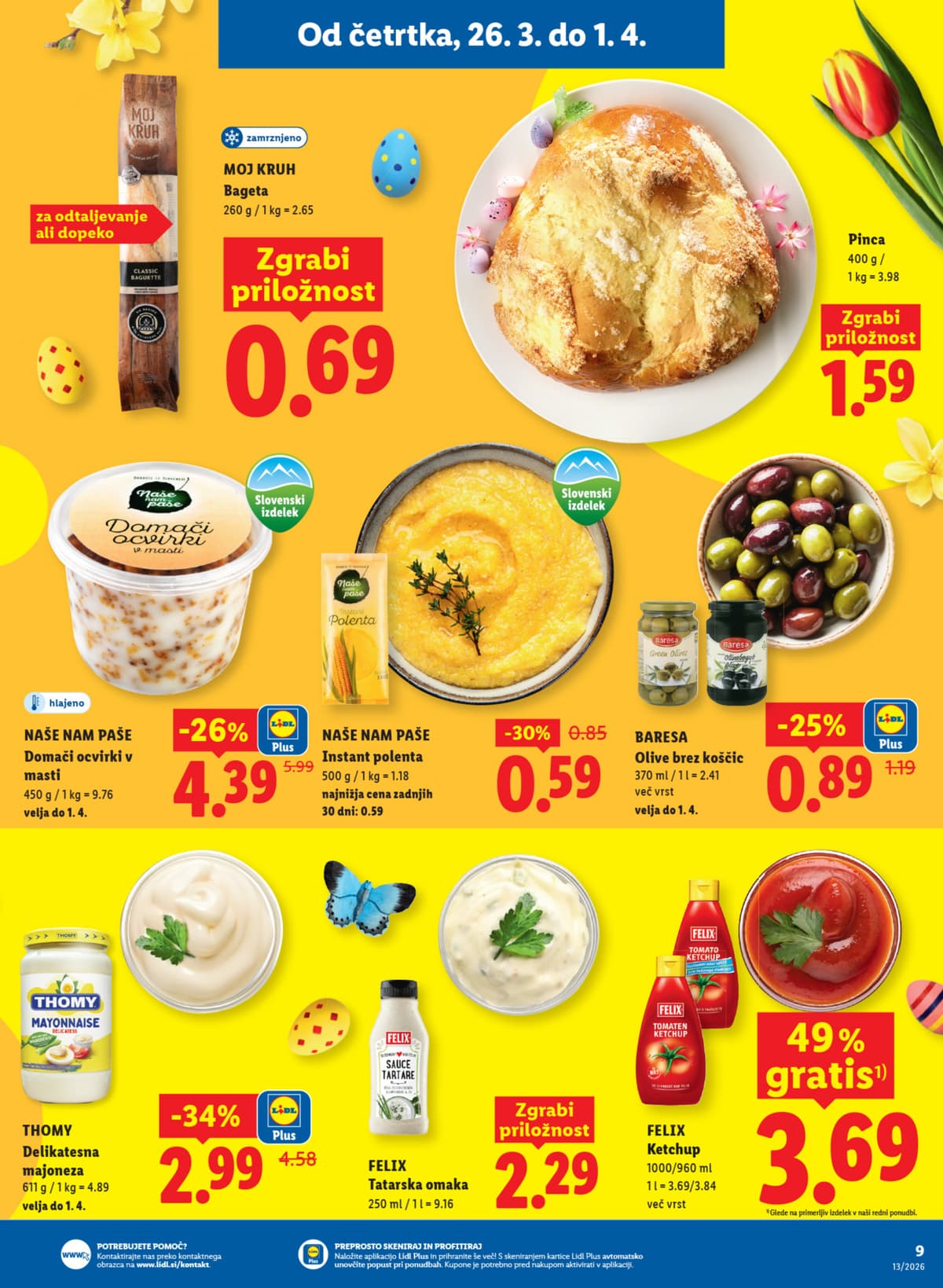 Stran 9. Lidl kataloga - Akcijska Ponudba od 23.03.2026.