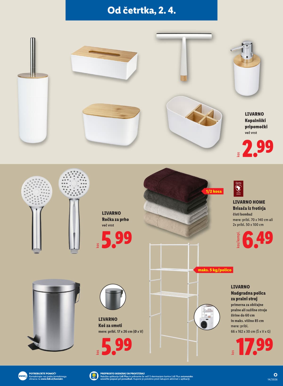 Stran 35. Lidl kataloga - Akcijska Ponudba od 30.03.2026.