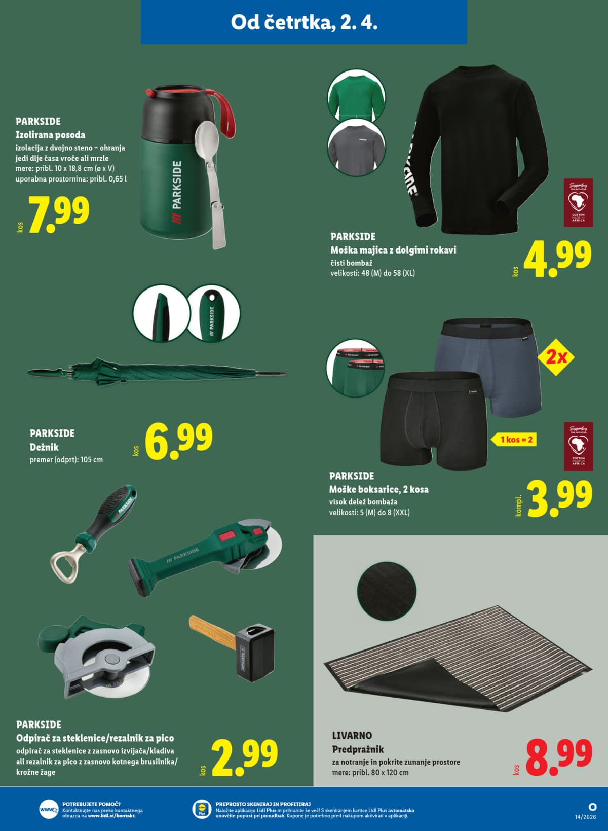 Stran 39. Lidl kataloga - Akcijska Ponudba od 30.03.2026.