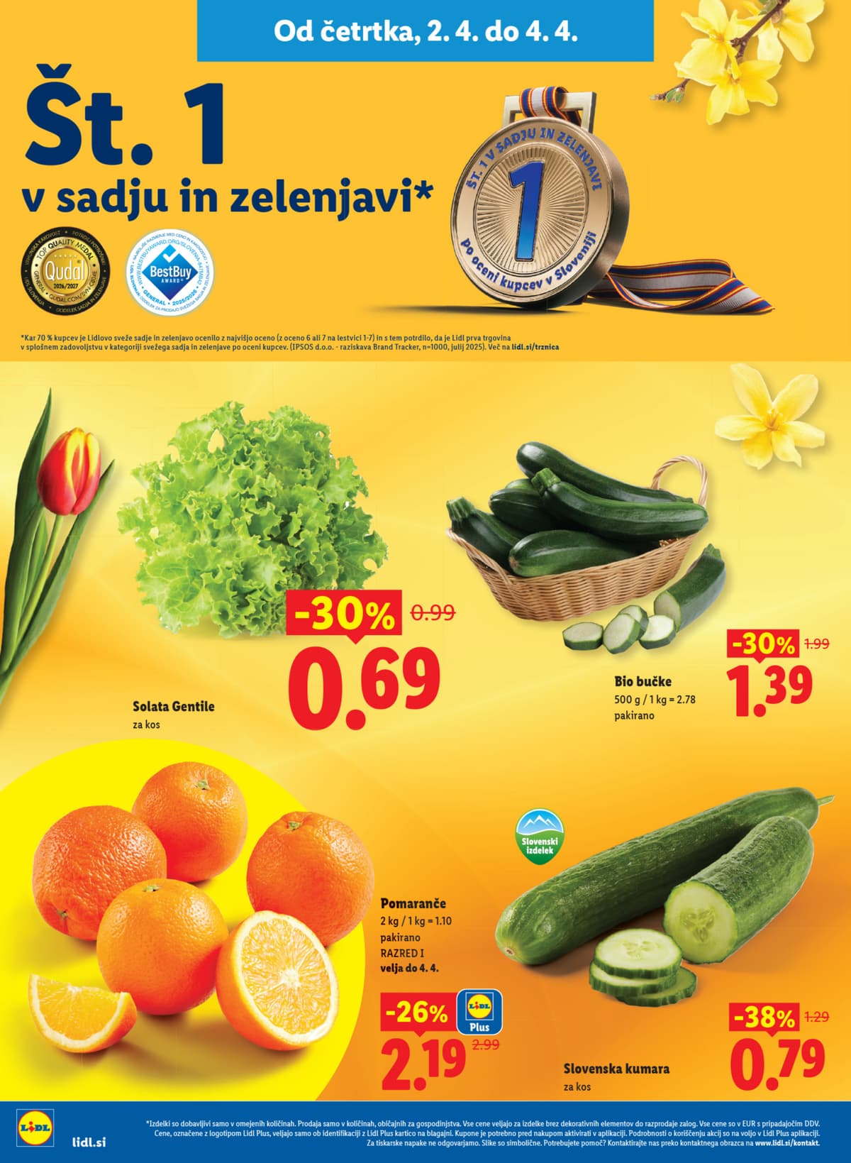 Stran 4. Lidl kataloga - Akcijska Ponudba od 30.03.2026.
