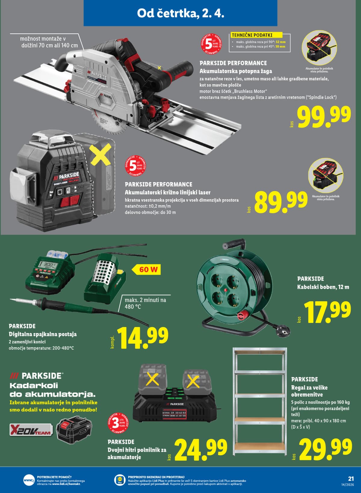 Stran 41. Lidl kataloga - Akcijska Ponudba od 30.03.2026.