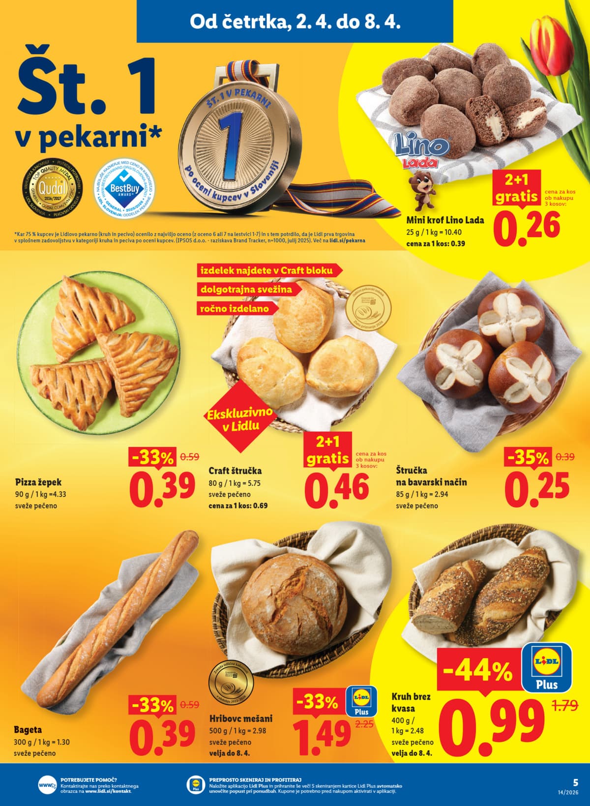 Stran 5. Lidl kataloga - Akcijska Ponudba od 30.03.2026.