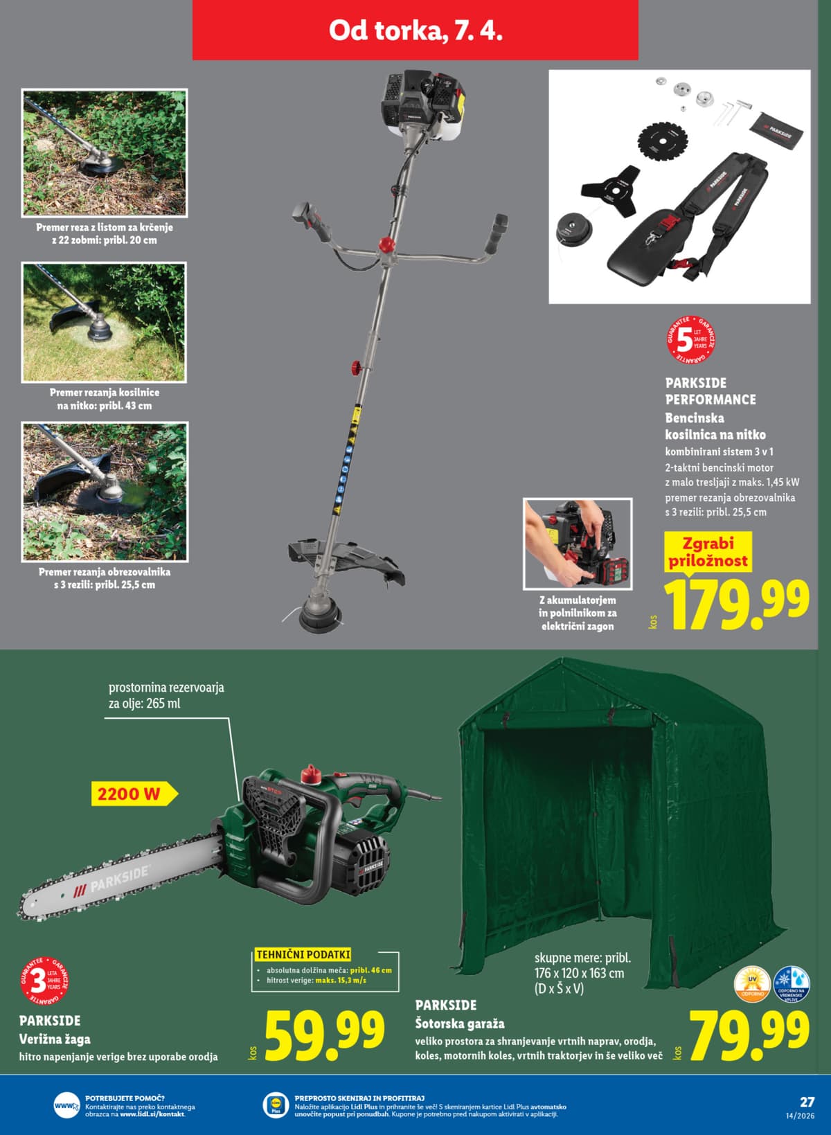 Stran 14. Lidl kataloga - Začetek Tedna od 30.03.2026.