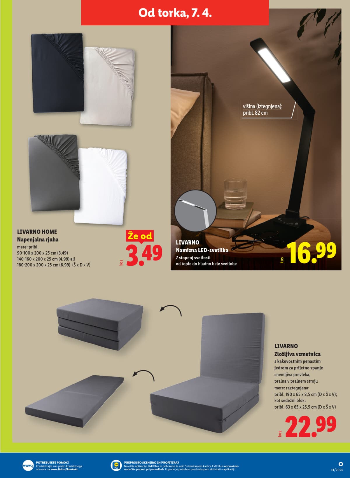 Stran 26. Lidl kataloga - Začetek Tedna od 30.03.2026.