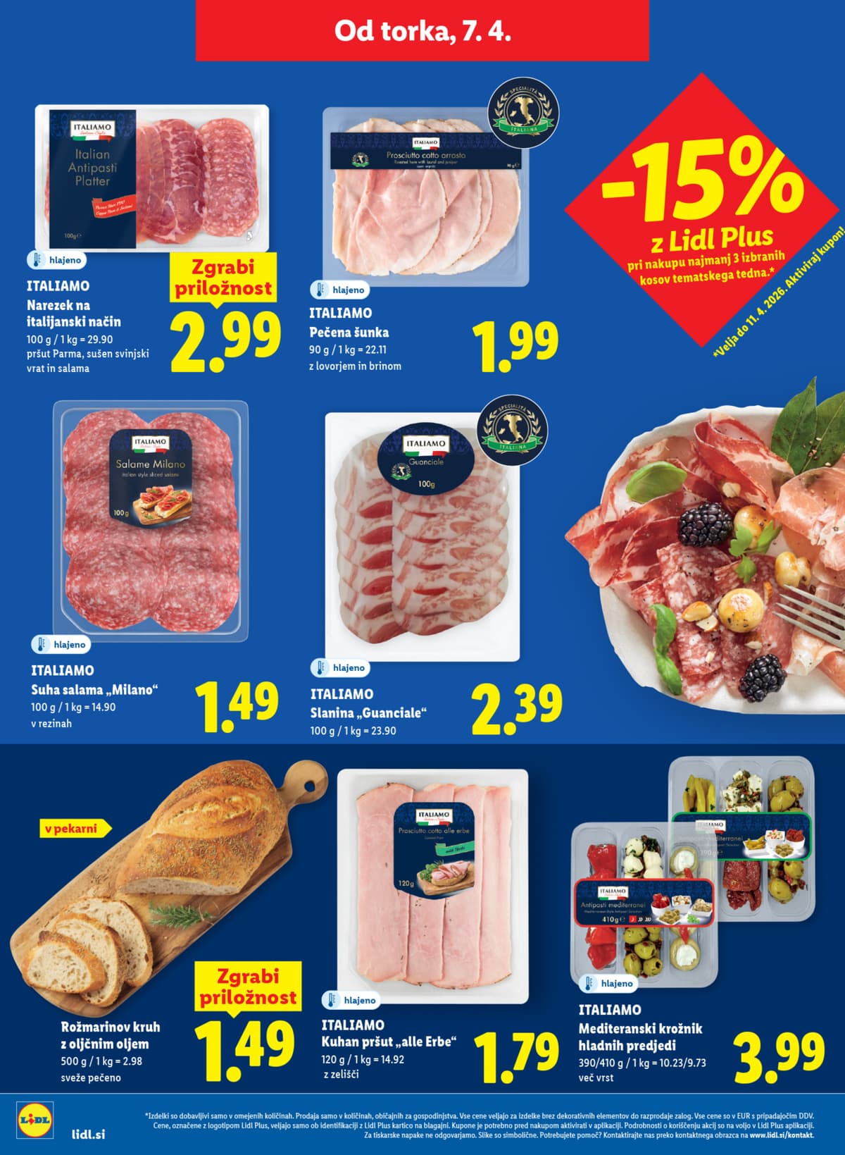 Stran 5. Lidl kataloga - Začetek Tedna od 30.03.2026.