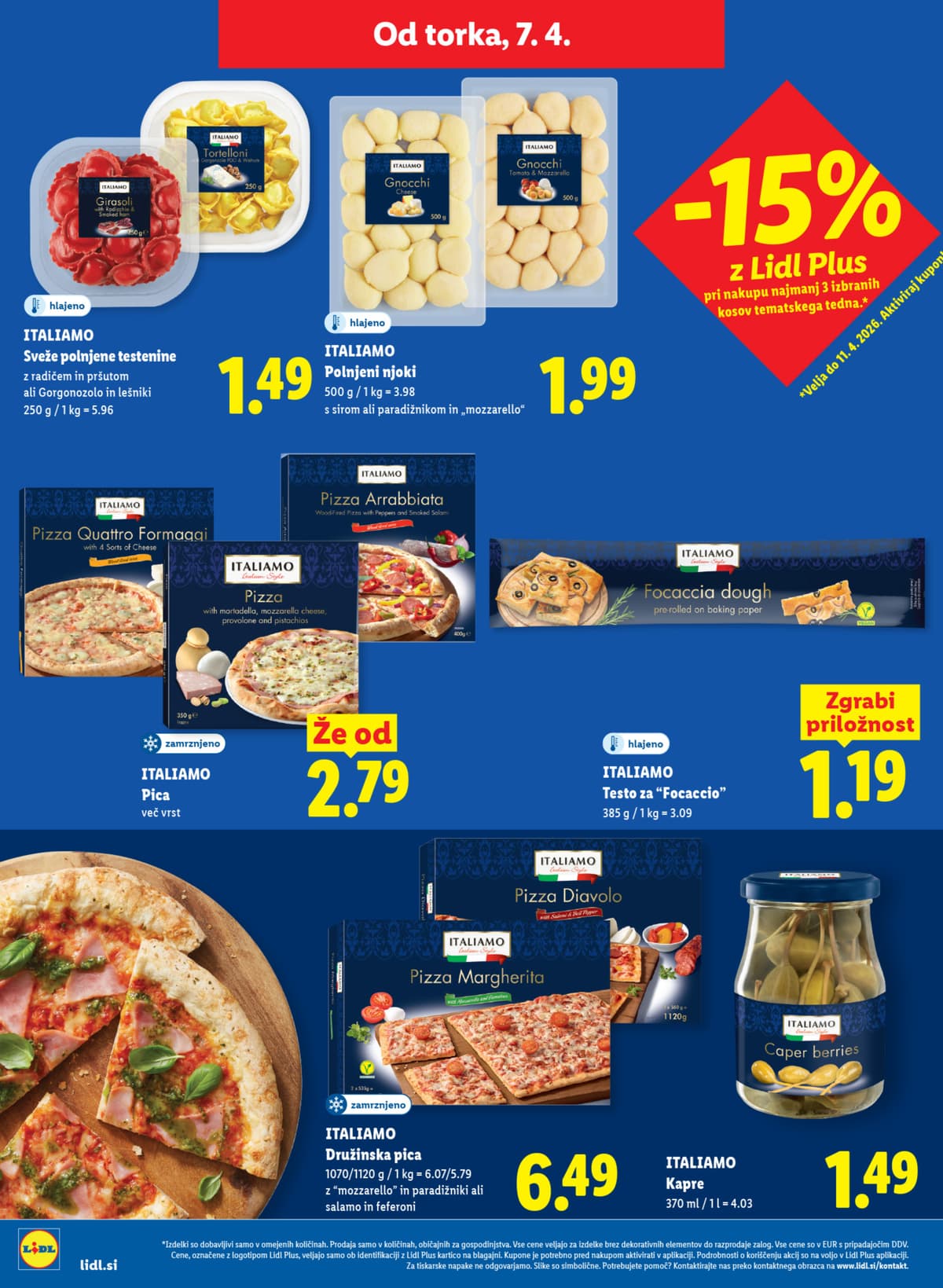 Stran 7. Lidl kataloga - Začetek Tedna od 30.03.2026.