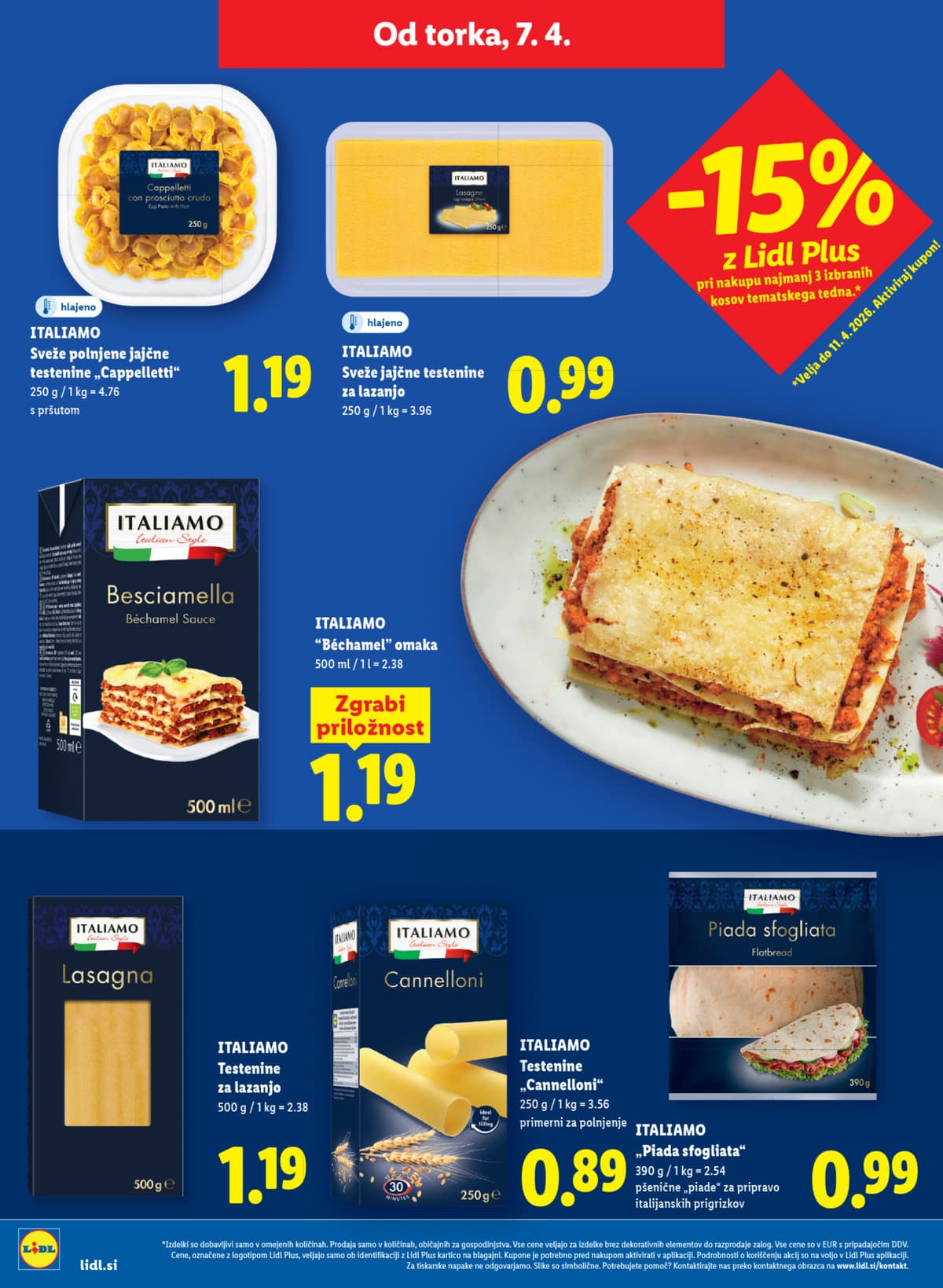 Stran 9. Lidl kataloga - Začetek Tedna od 30.03.2026.