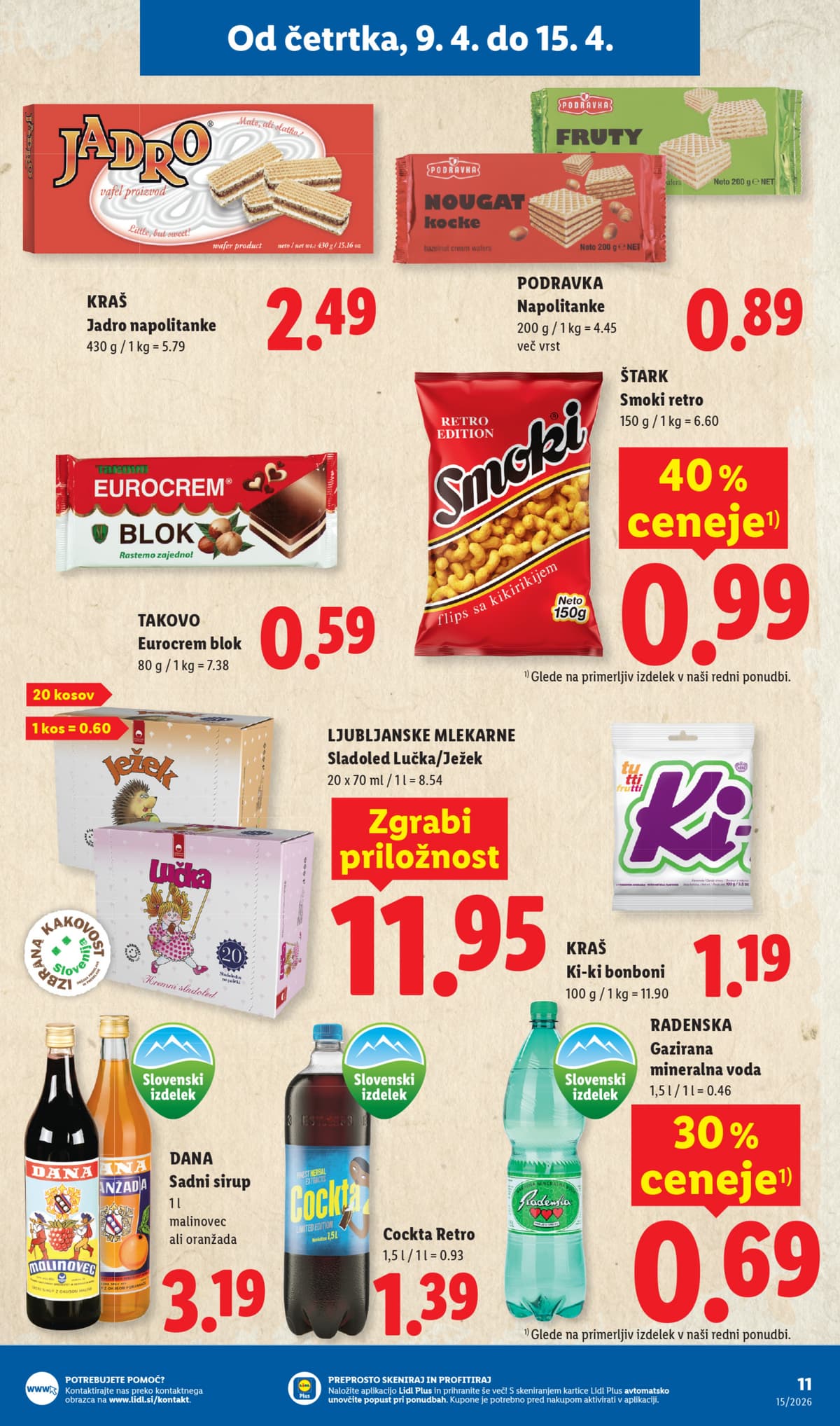Stran 13. Lidl kataloga - Akcijska Ponudba od 06.04.2026.