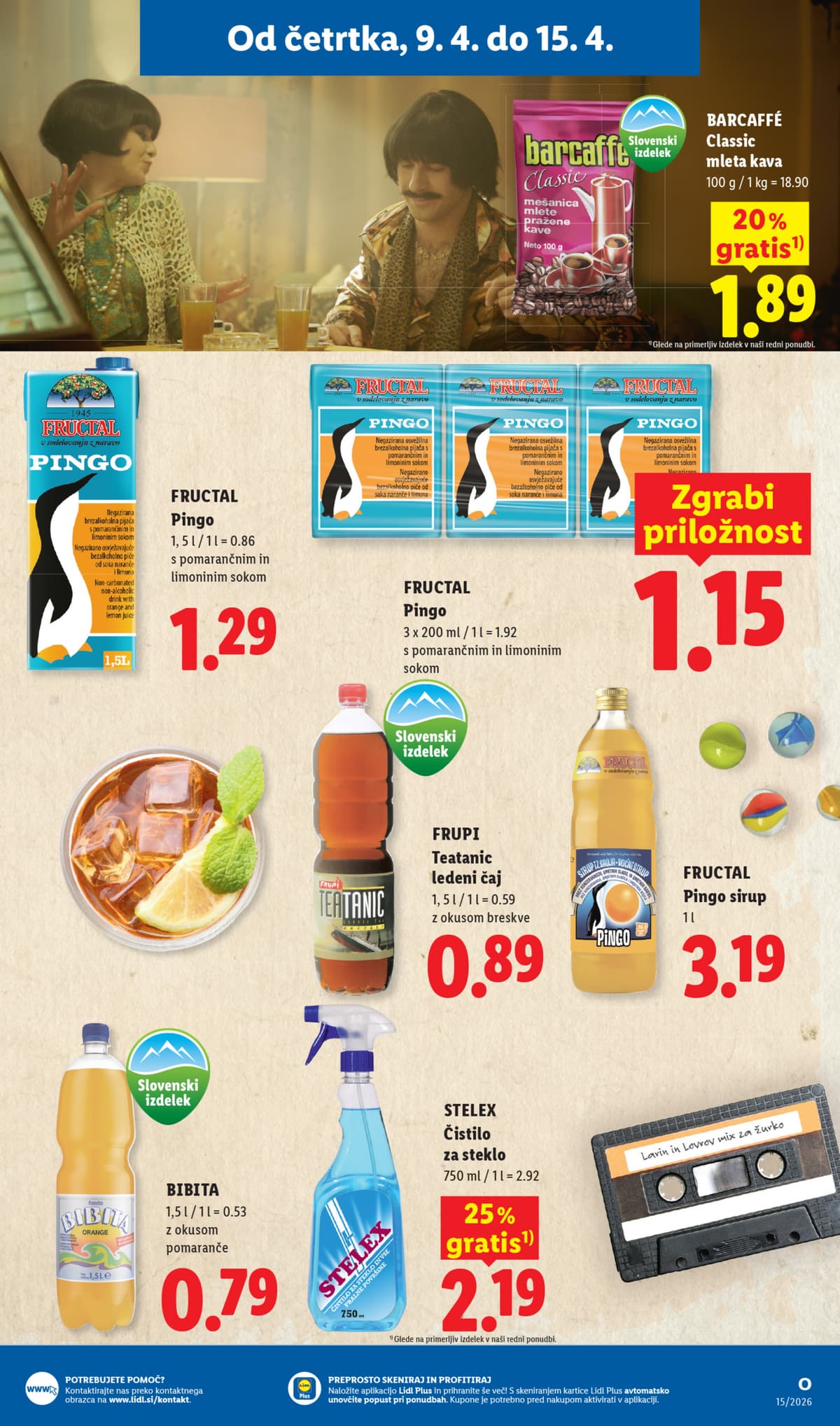 Stran 15. Lidl kataloga - Akcijska Ponudba od 06.04.2026.