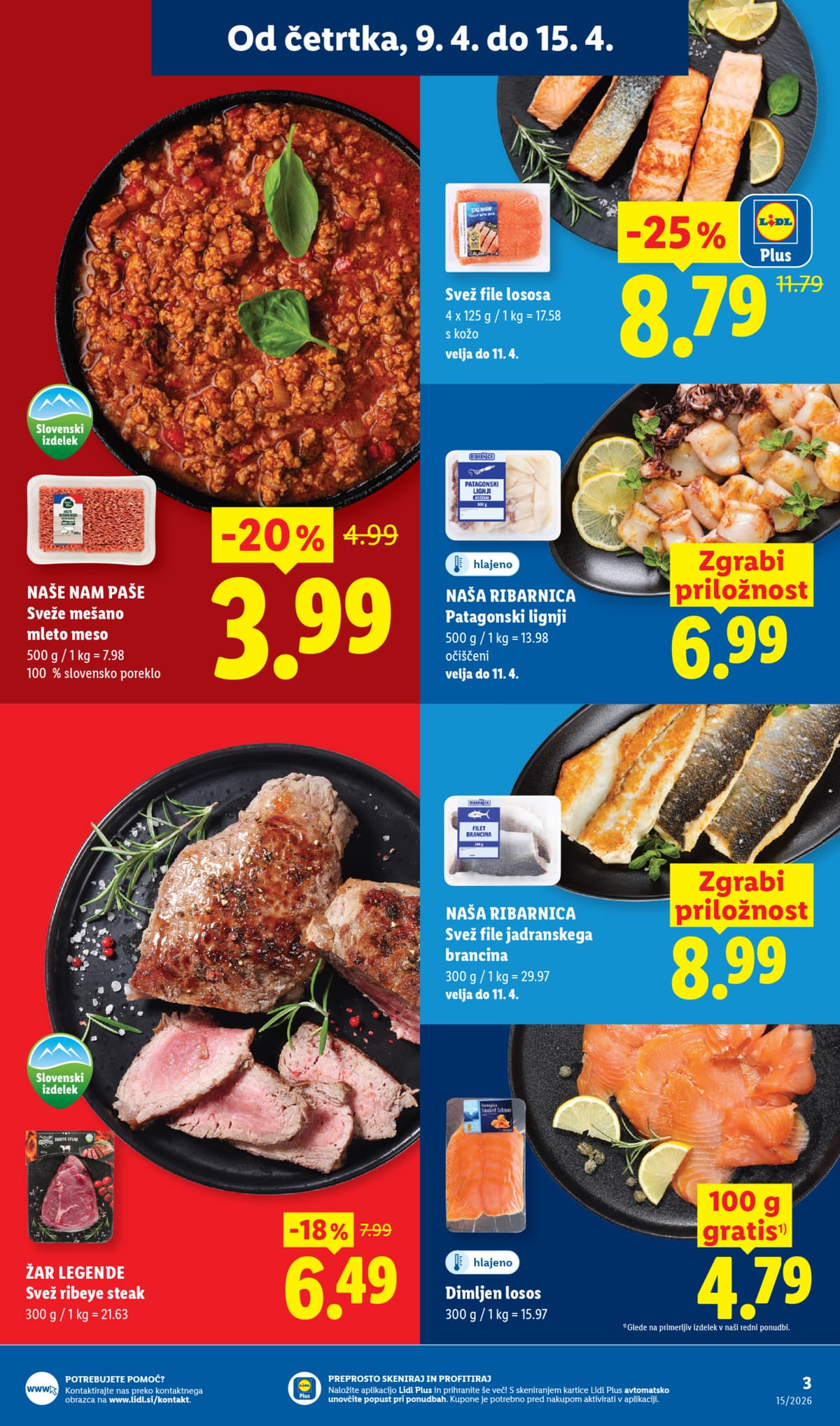 Stran 3. Lidl kataloga - Akcijska Ponudba od 06.04.2026.