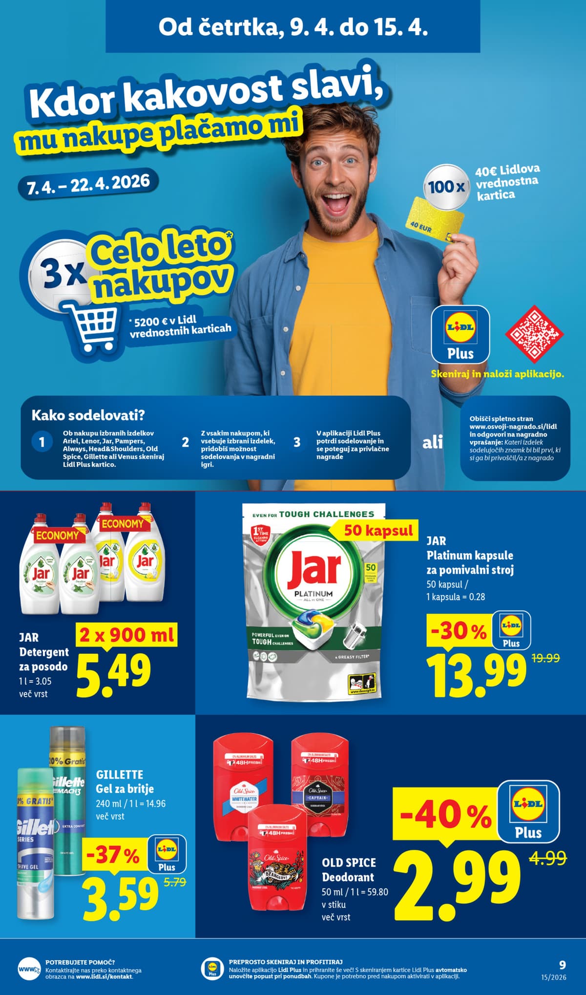 Stran 9. Lidl kataloga - Akcijska Ponudba od 06.04.2026.