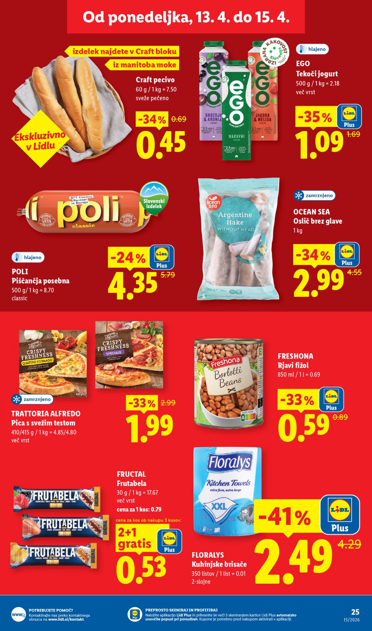 Stran 2. Lidl kataloga - Začetek Tedna