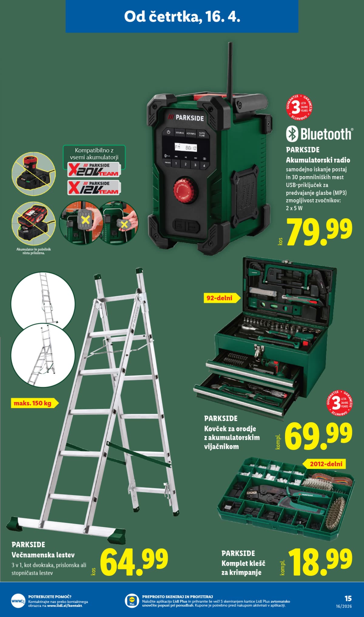 Stran 33. Lidl kataloga - Akcijska Ponudba od 13.04.2026.