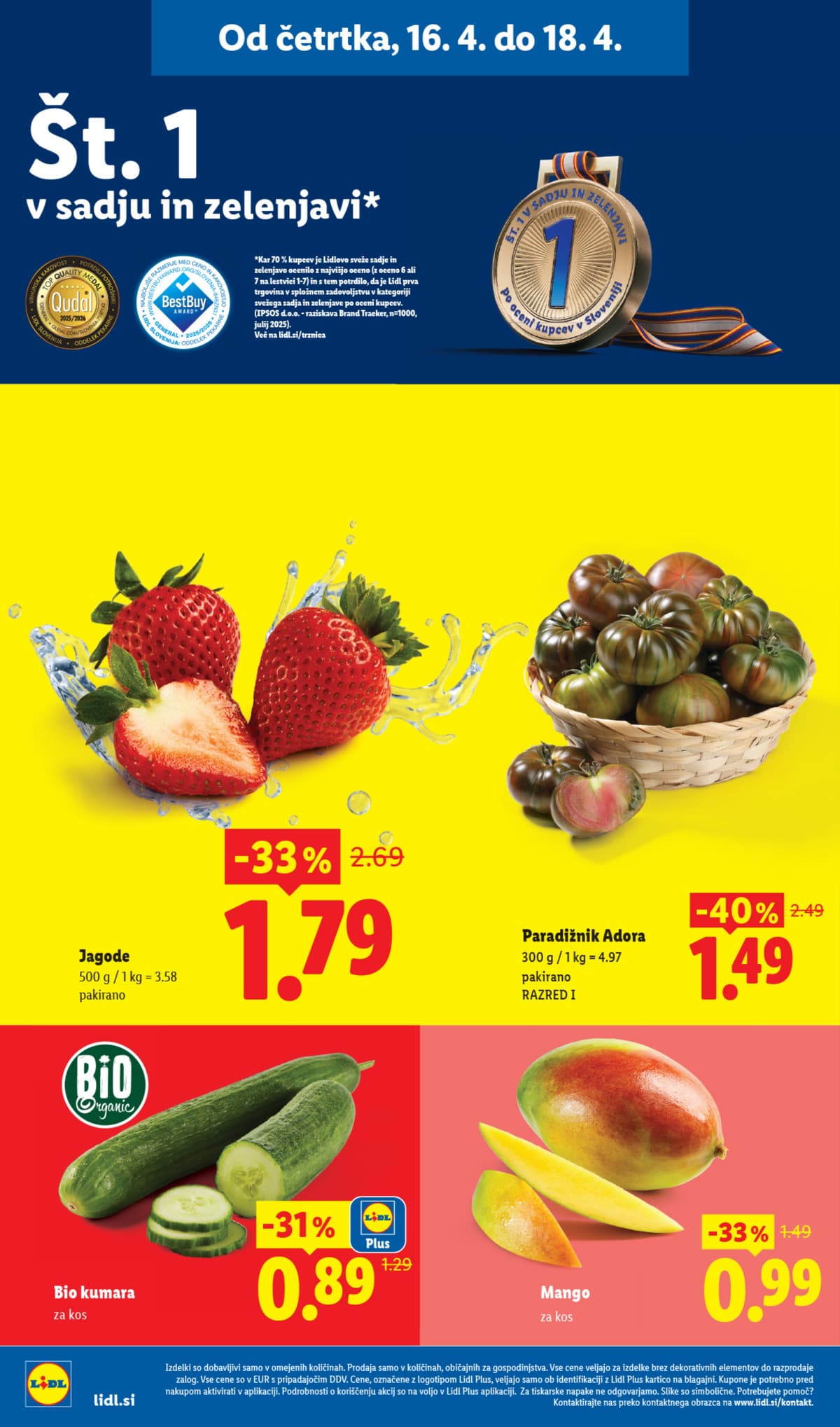 Stran 4. Lidl kataloga - Akcijska Ponudba od 13.04.2026.