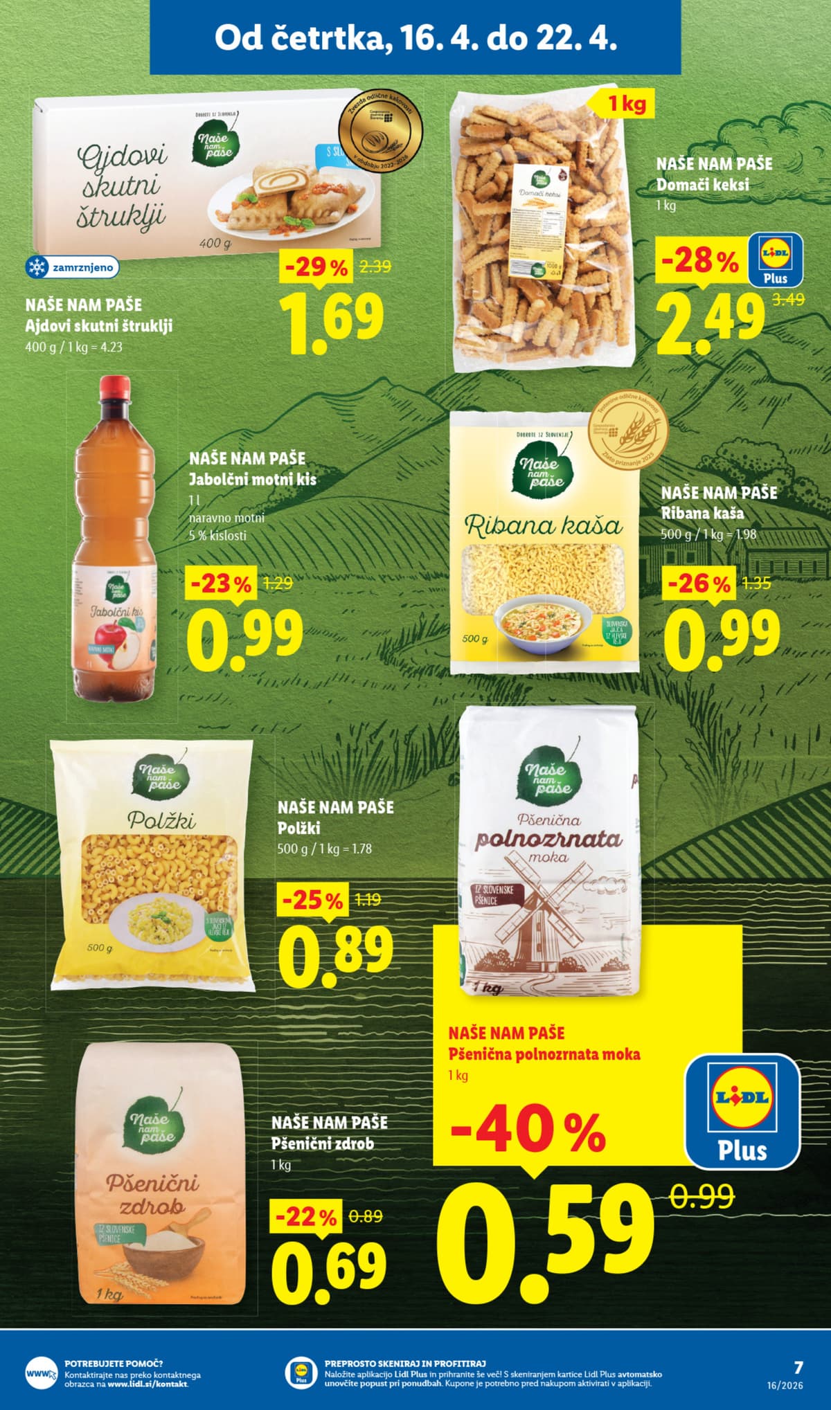 Stran 7. Lidl kataloga - Akcijska Ponudba od 13.04.2026.