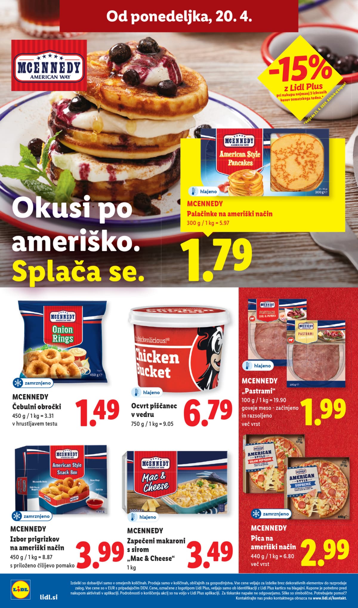 Stran 3. Lidl kataloga - Začetek Tedna
