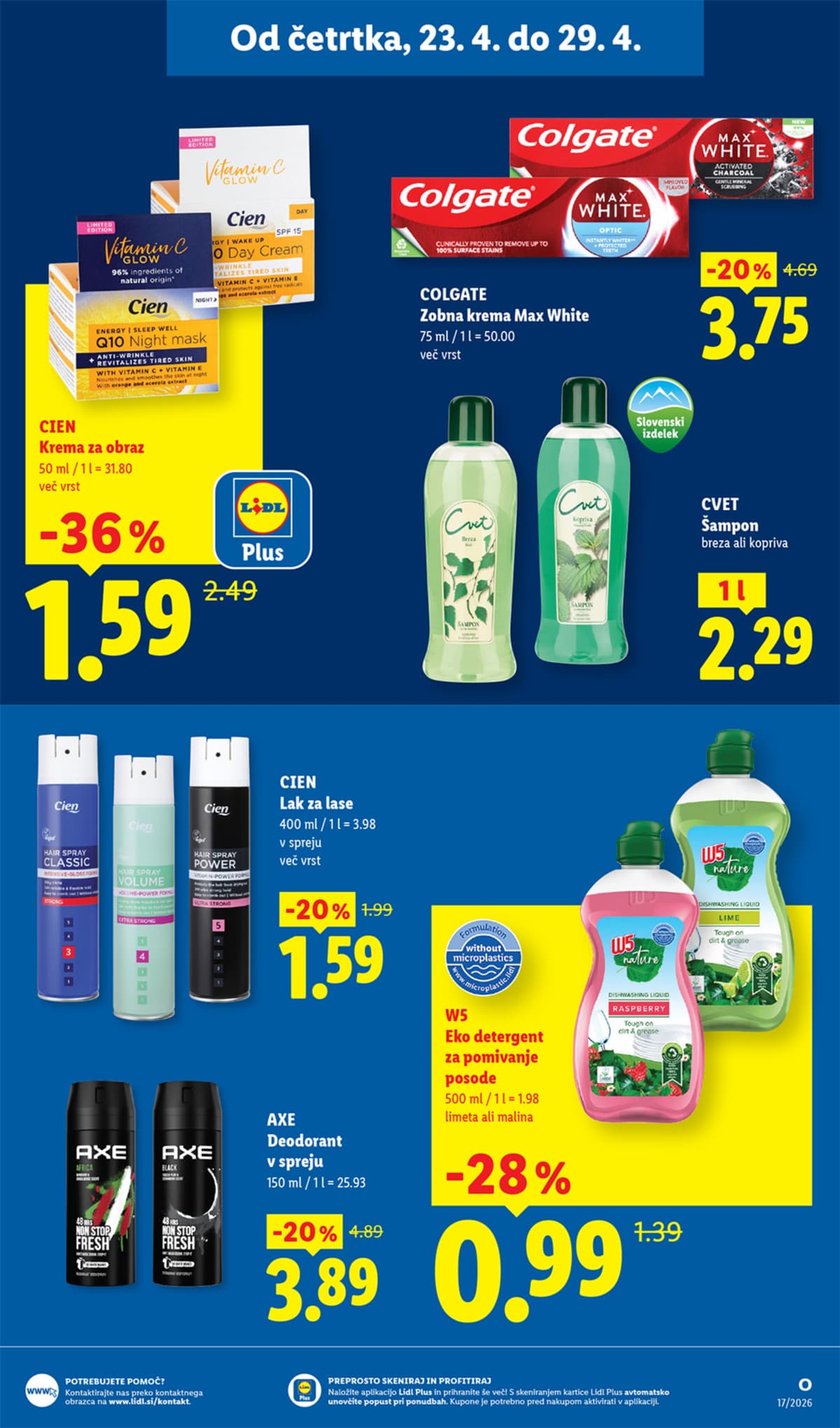 Stran 23. Lidl kataloga - Akcijska Ponudba od 20.04.2026.