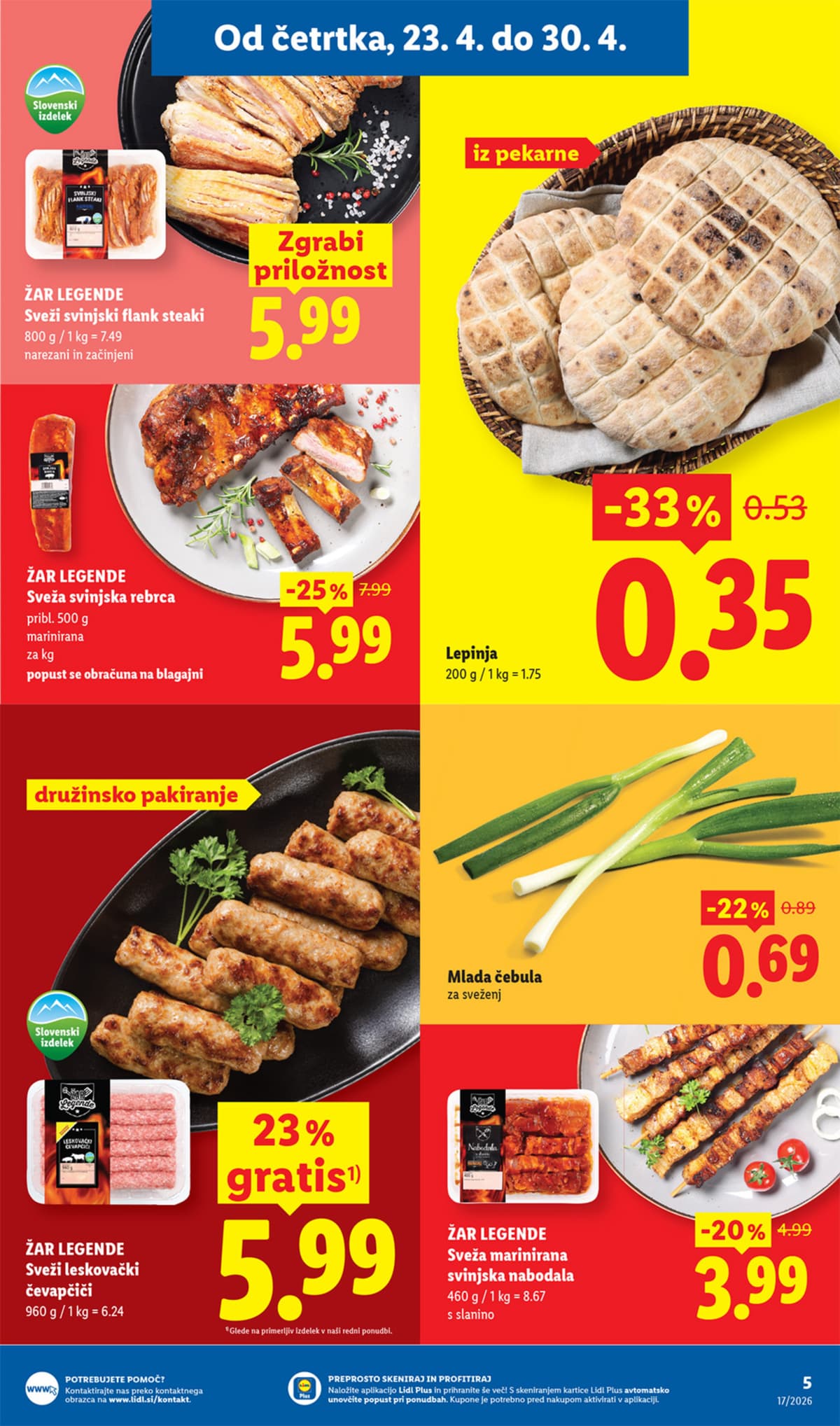Stran 5. Lidl kataloga - Akcijska Ponudba od 20.04.2026.