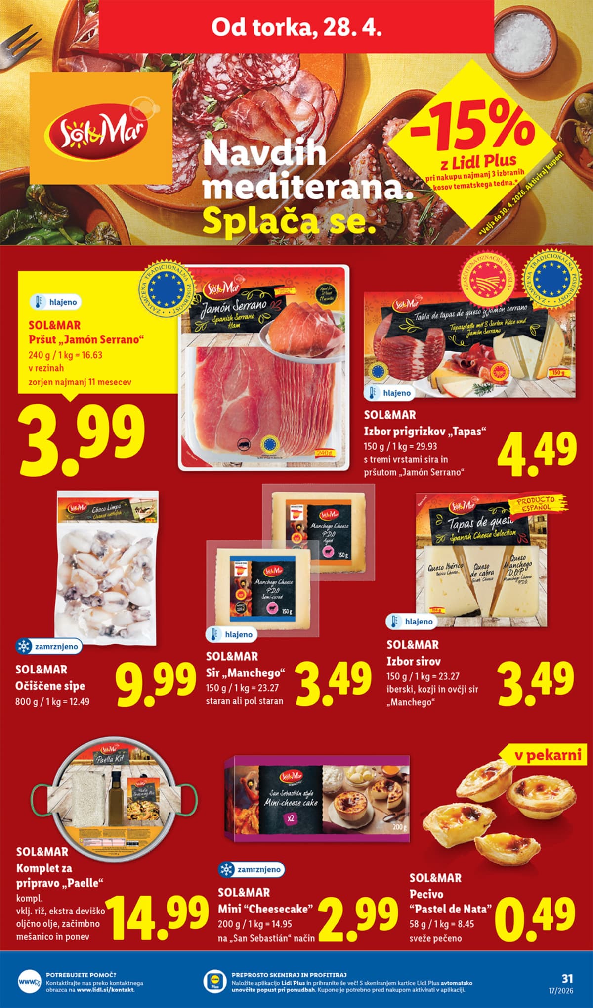 Stran 14. Lidl kataloga - Začetek Tedna od 20.04.2026.