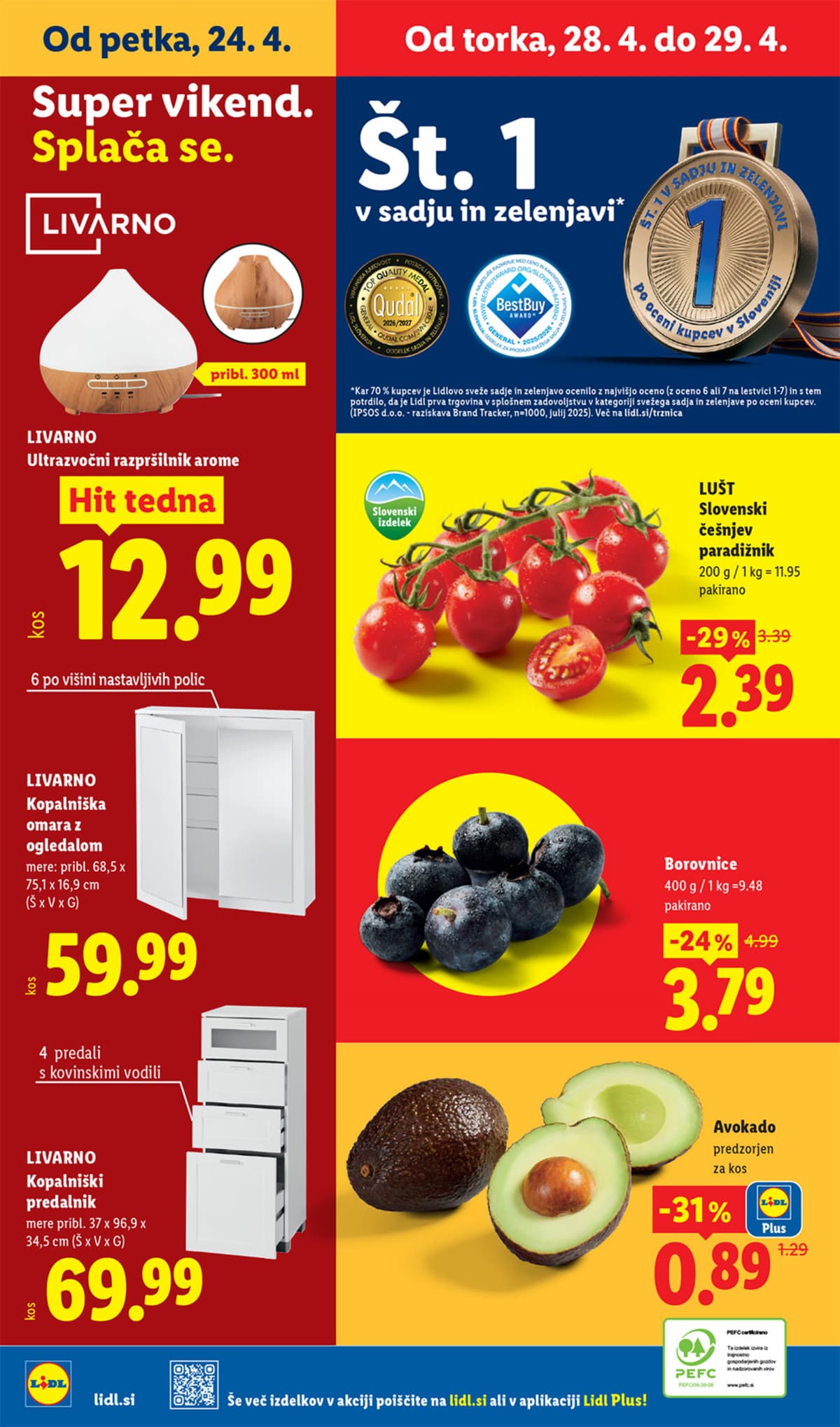 Stran 21. Lidl kataloga - Začetek Tedna od 20.04.2026.