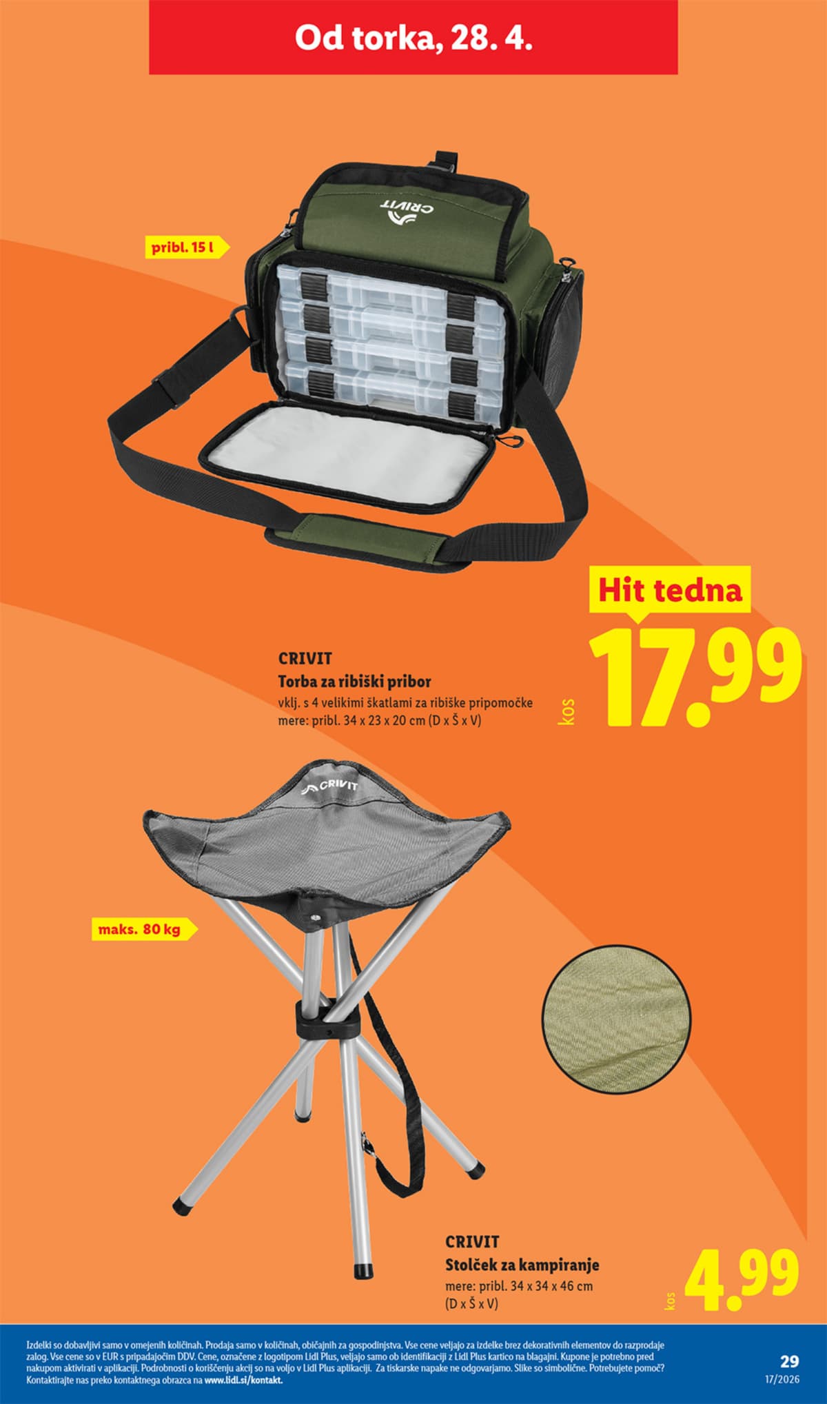 Stran 6. Lidl kataloga - Začetek Tedna od 20.04.2026.