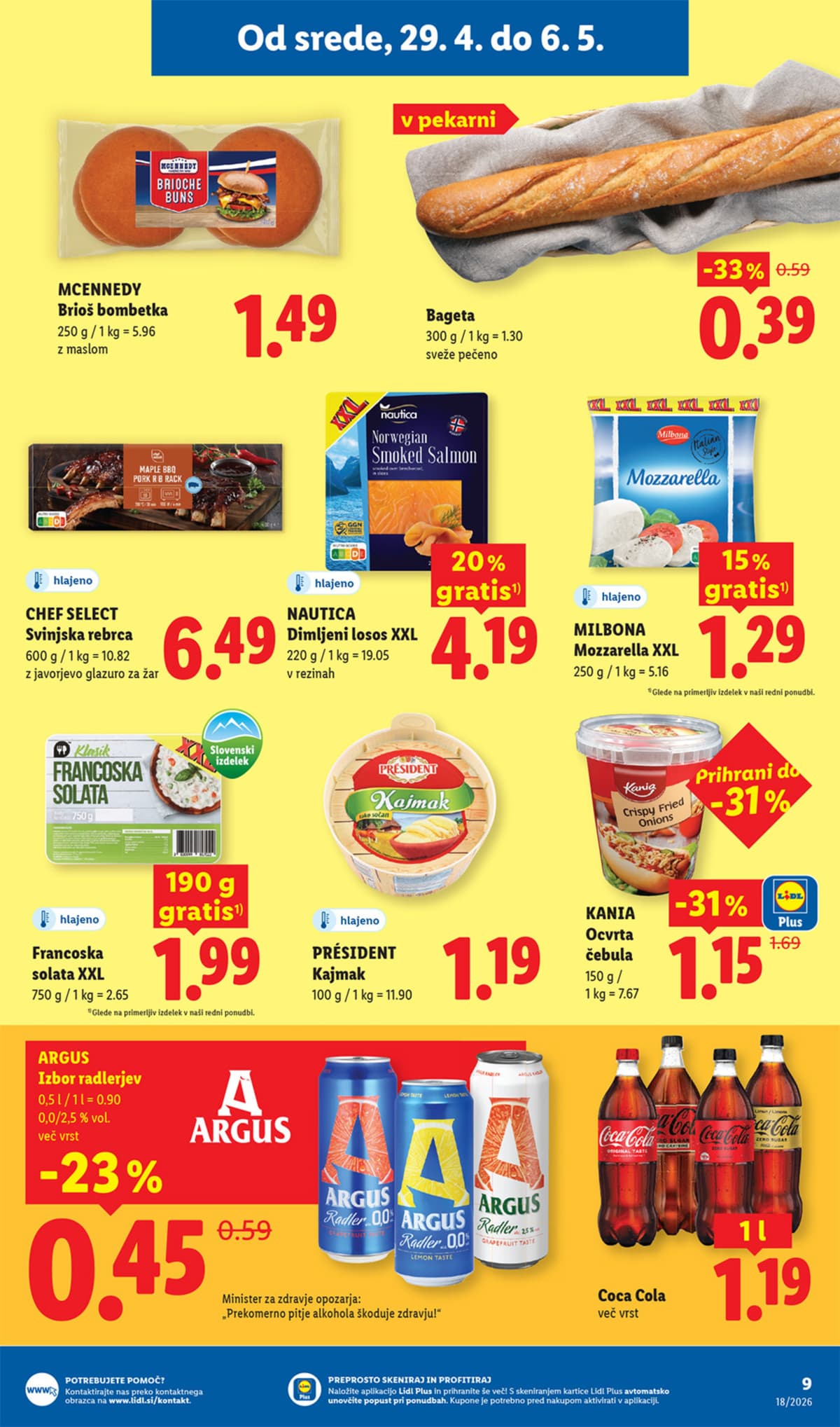 Stran 15. Lidl kataloga - Akcijska Ponudba od 27.04.2026.