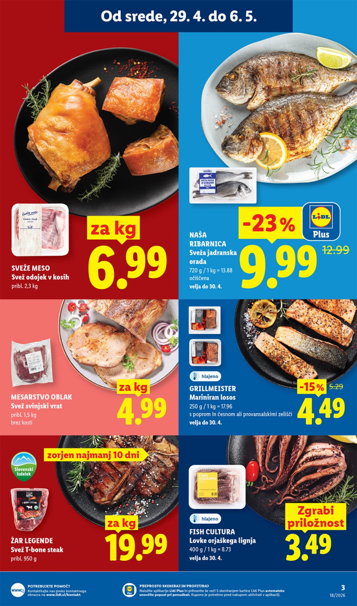 Stran 3. Lidl kataloga - Akcijska Ponudba od 27.04.2026.