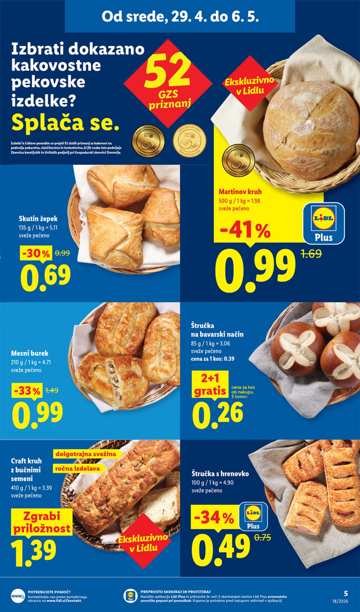 Stran 7. Lidl kataloga - Akcijska Ponudba od 27.04.2026.