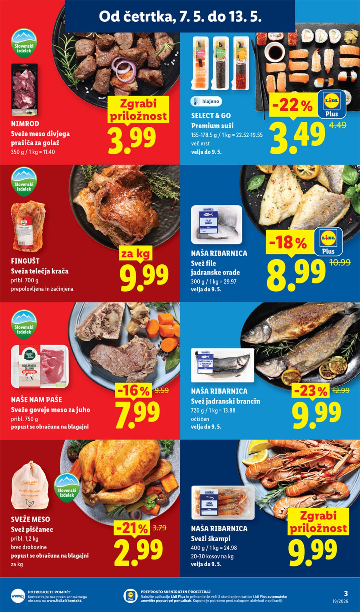 Stran 3. Lidl kataloga - Akcijska Ponudba od 05.05.2026.