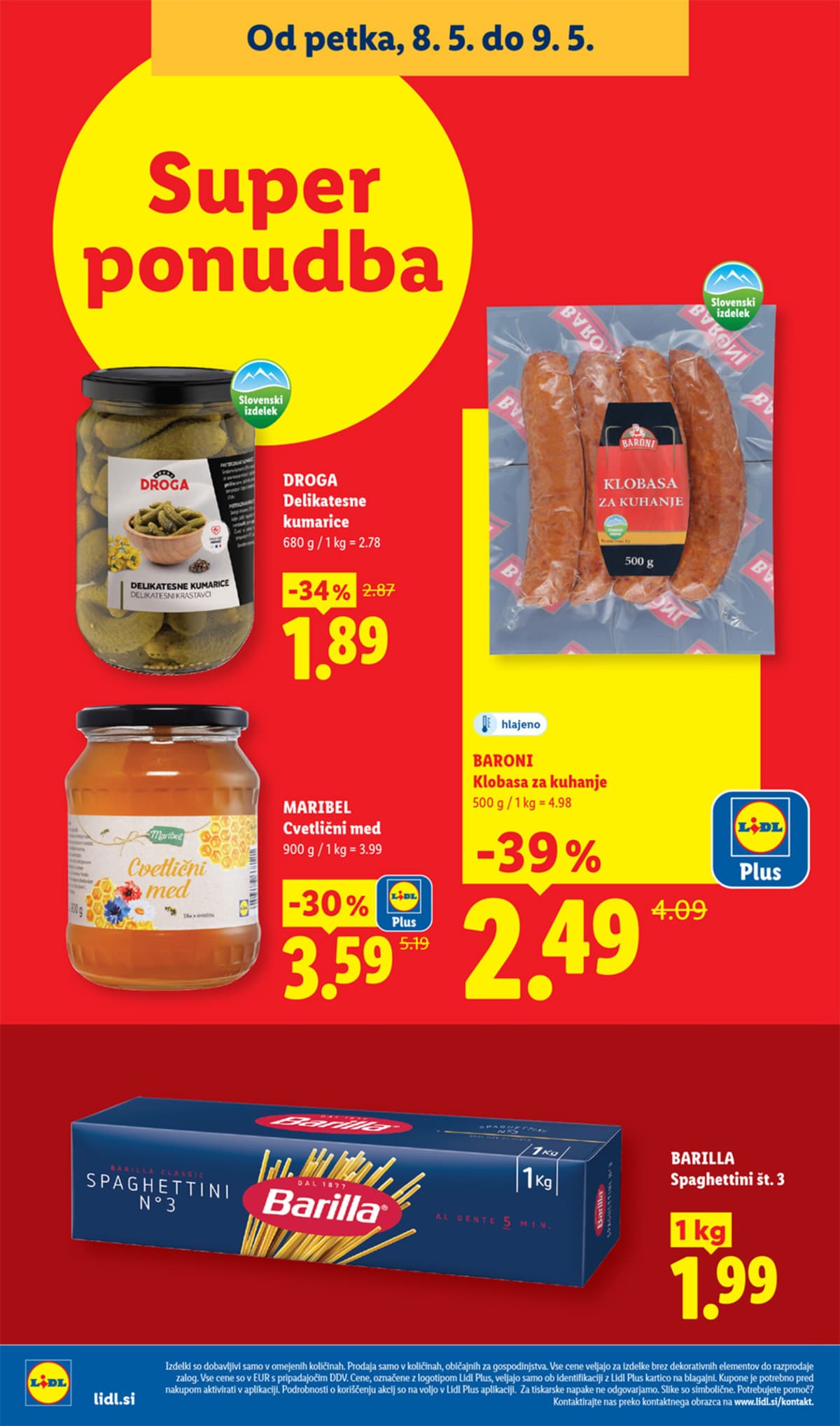 Stran 40. Lidl kataloga - Akcijska Ponudba od 05.05.2026.