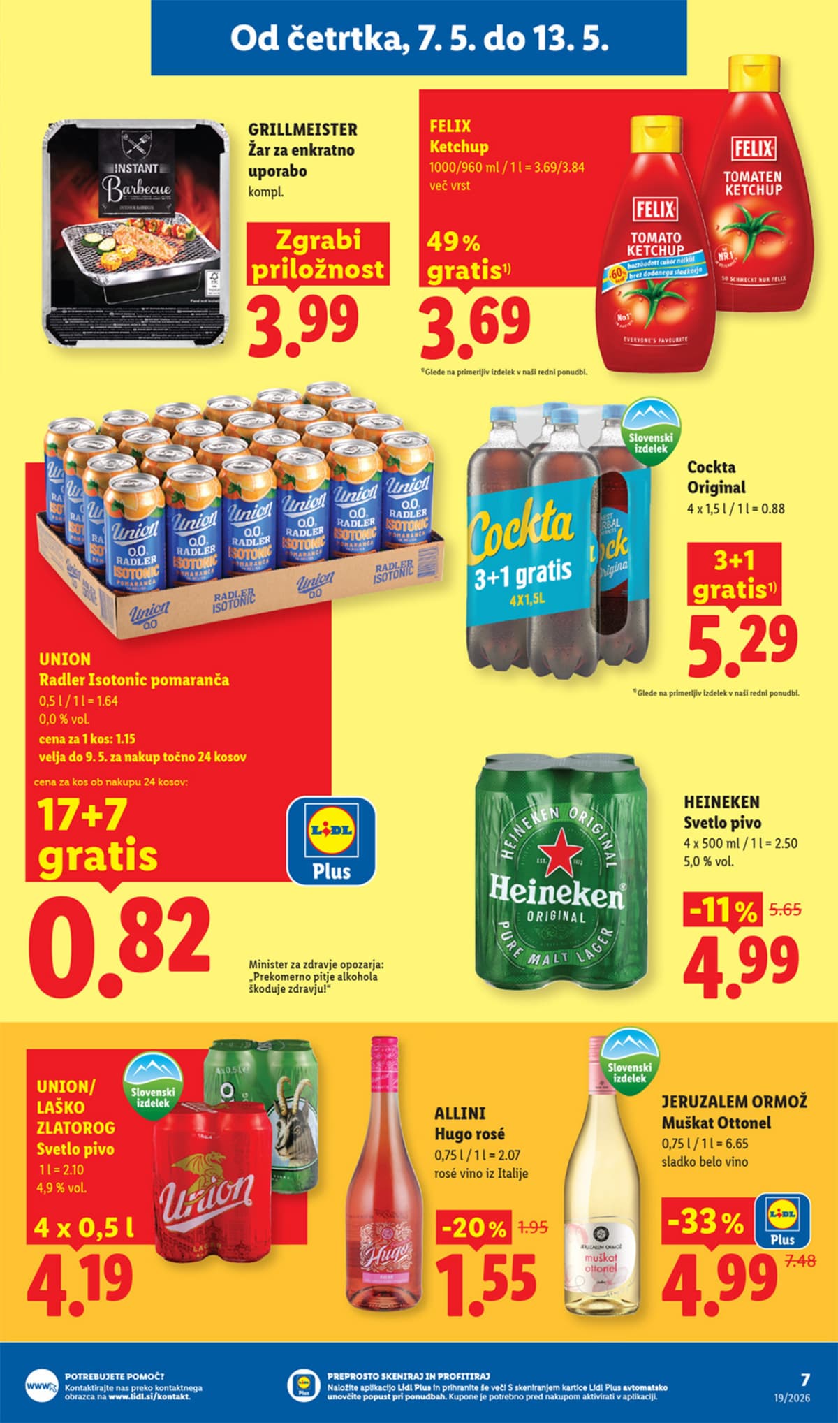 Stran 7. Lidl kataloga - Akcijska Ponudba od 05.05.2026.