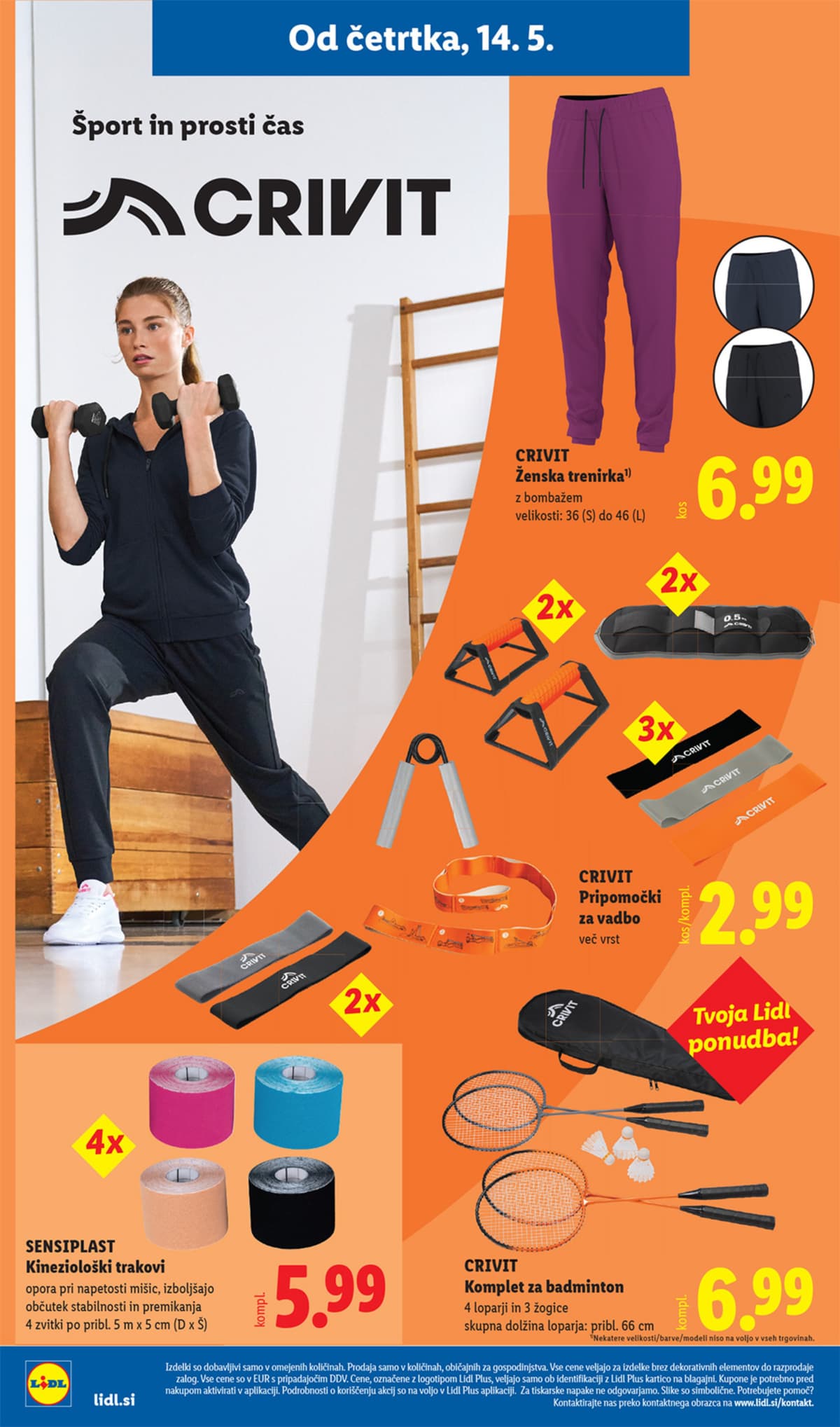 Stran 44. Lidl kataloga - Akcijska Ponudba od 11.05.2026.
