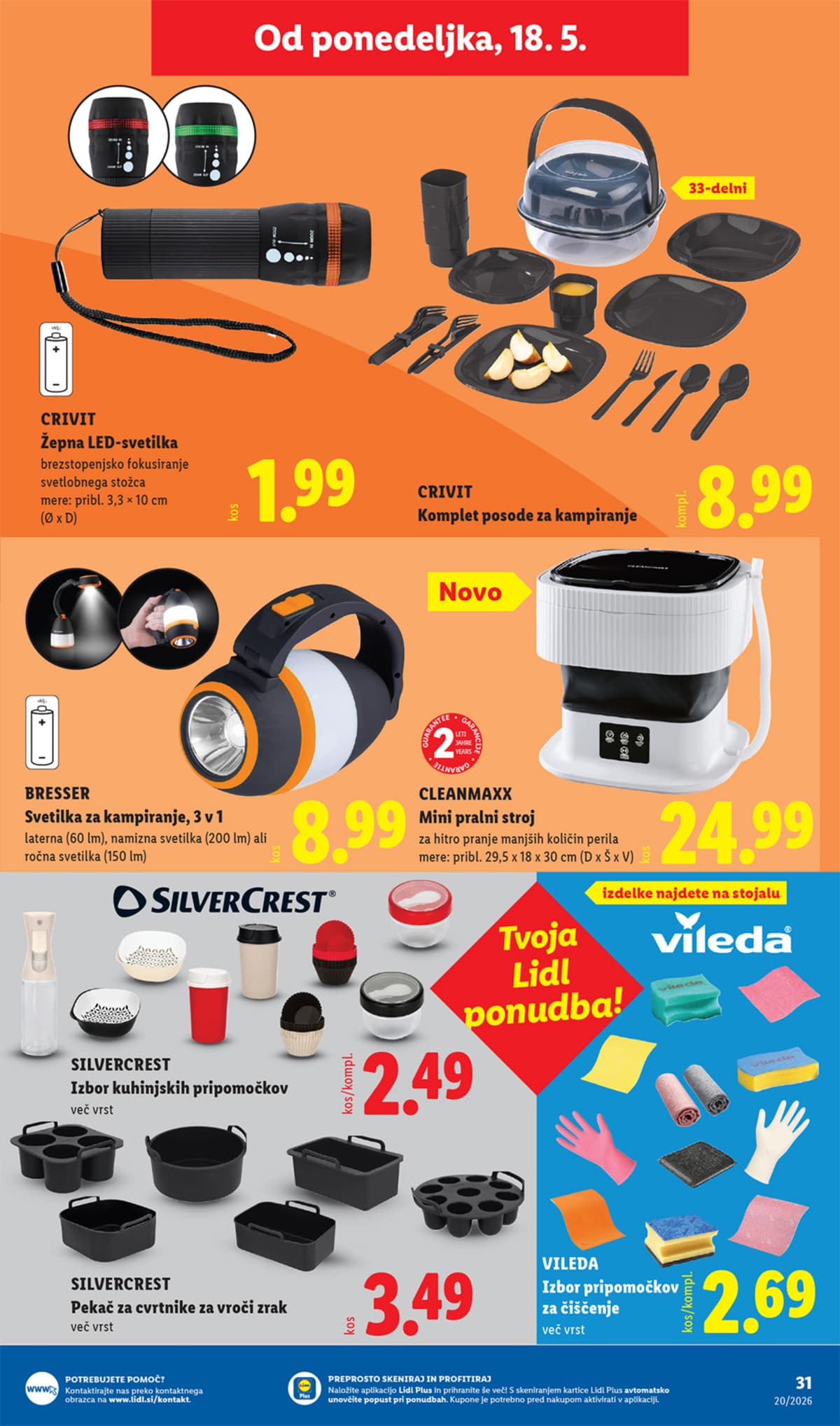 Stran 16. Lidl kataloga - Začetek Tedna od 11.05.2026.